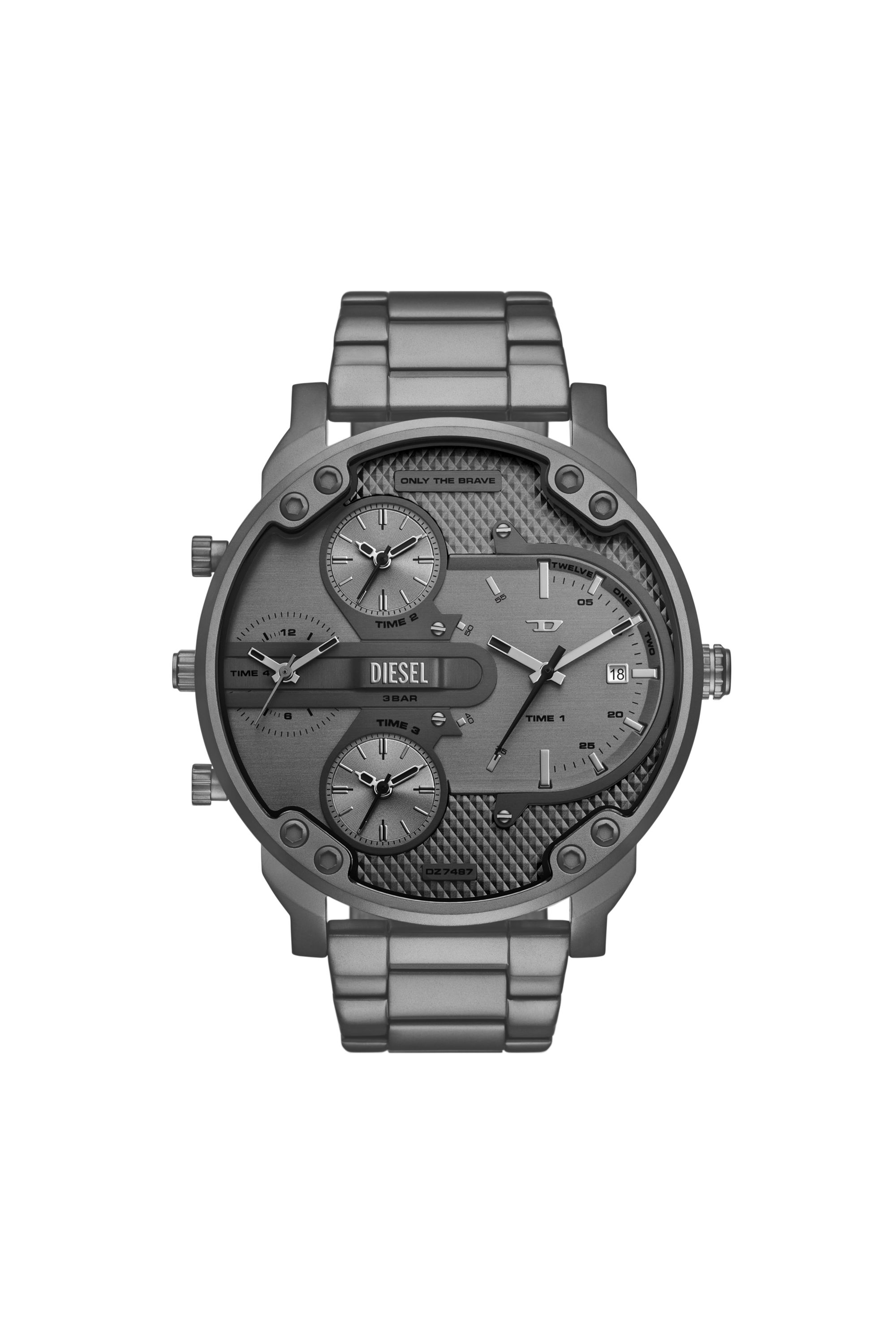 Diesel - DZ7487, Reloj multi movimiento Mr. Daddy slim Hombre in Gris - 1