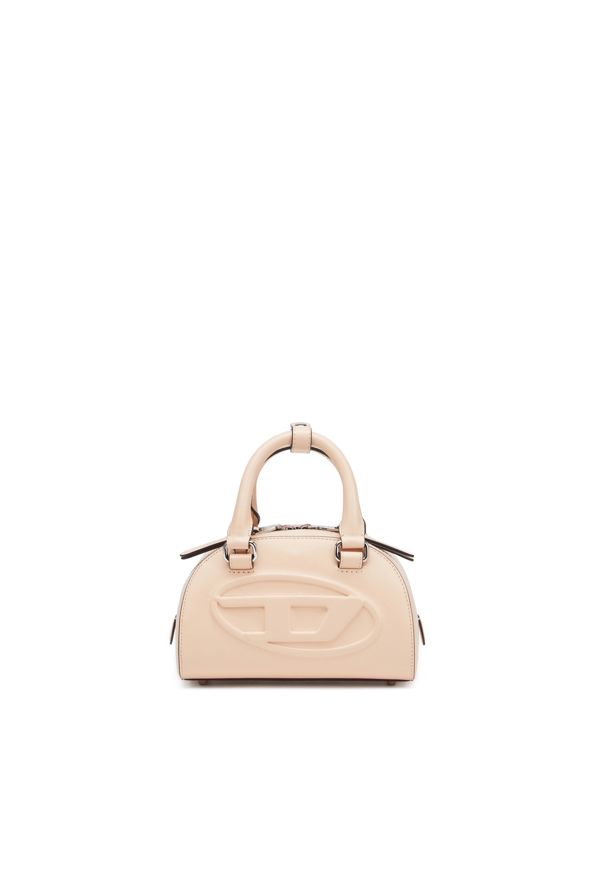 Diesel - 1DR DOME CROSSBODY, 1DR Dome-Mini bolso de cuero tipo bowling Mujer in Rosa - 1