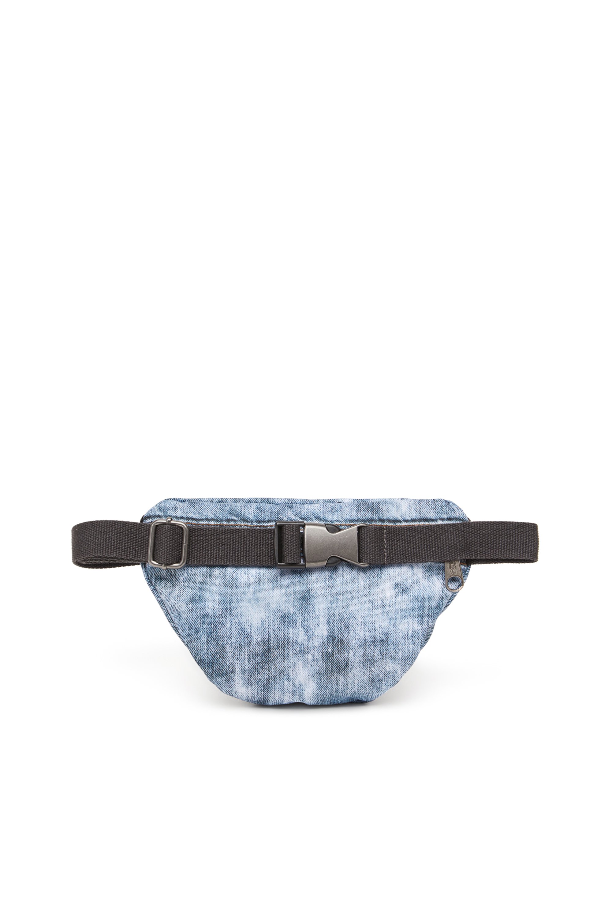 Diesel - DIESEL SPRINGER, Riñonera en denim trampantojo Unisex in Azul marino - 3