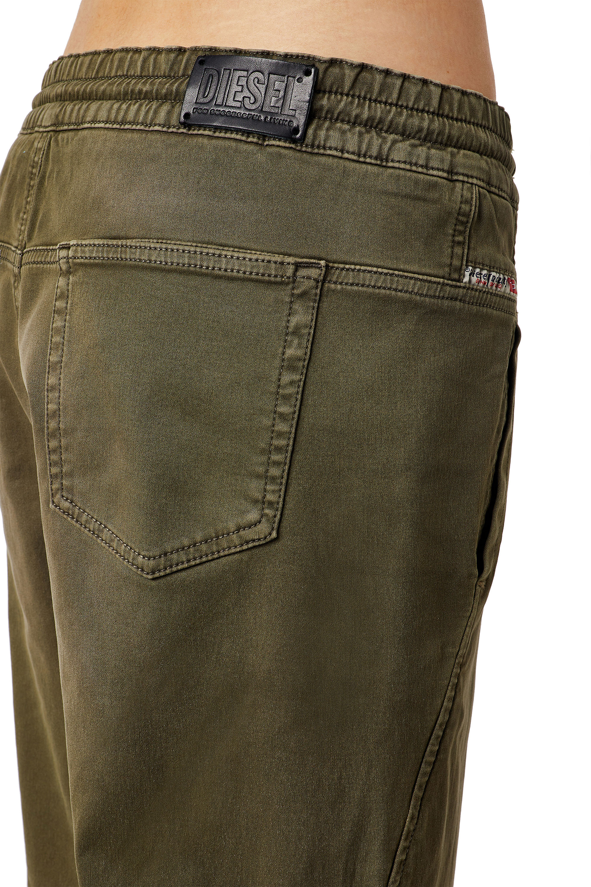 Diesel - Krailey Boyfriend JoggJeans® Z670M, Military Green - Image 4