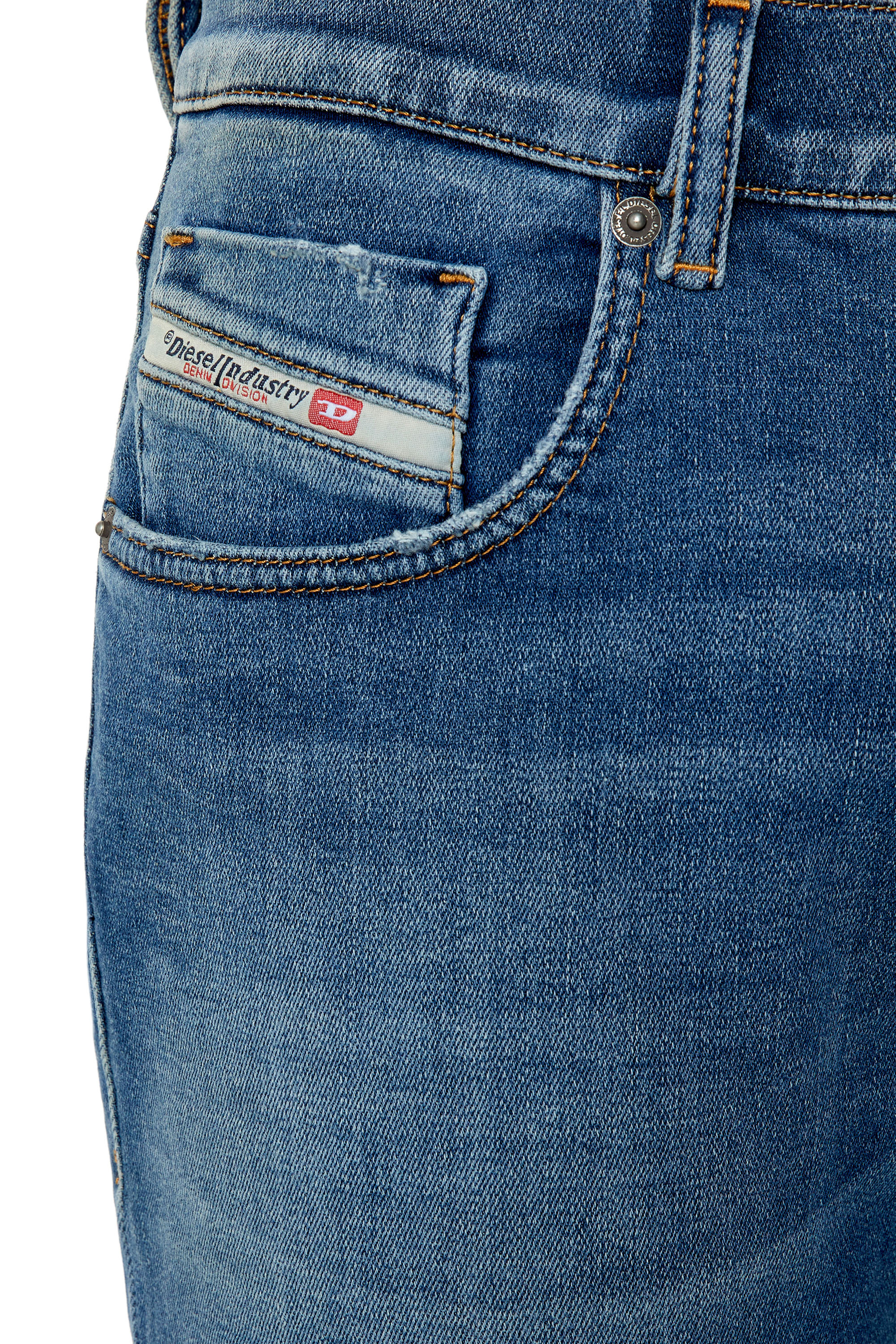 Diesel - D-Strukt JoggJeans® 068CX Slim, Medium blue - Image 3