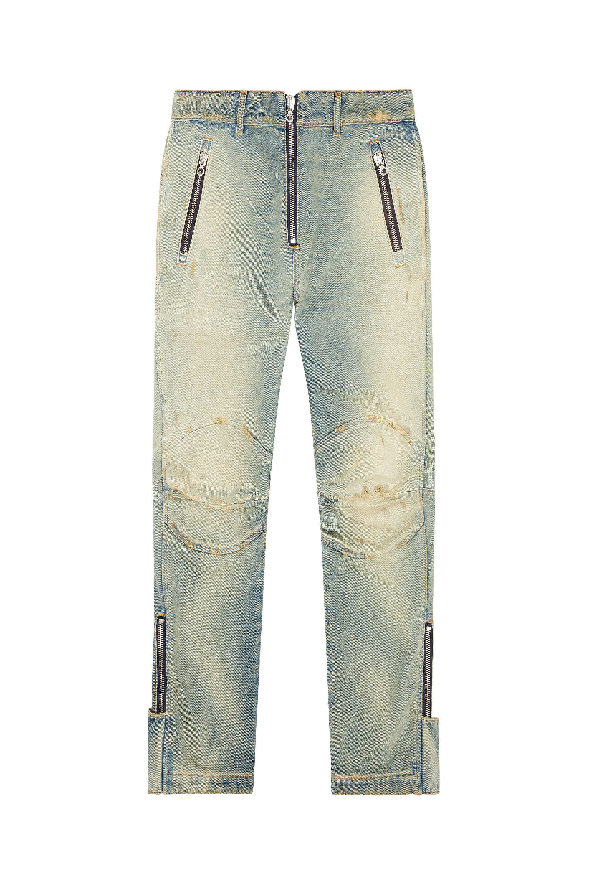 Diesel - Straight Jeans D-Generate 0ENAV, Azul Claro - Image 5