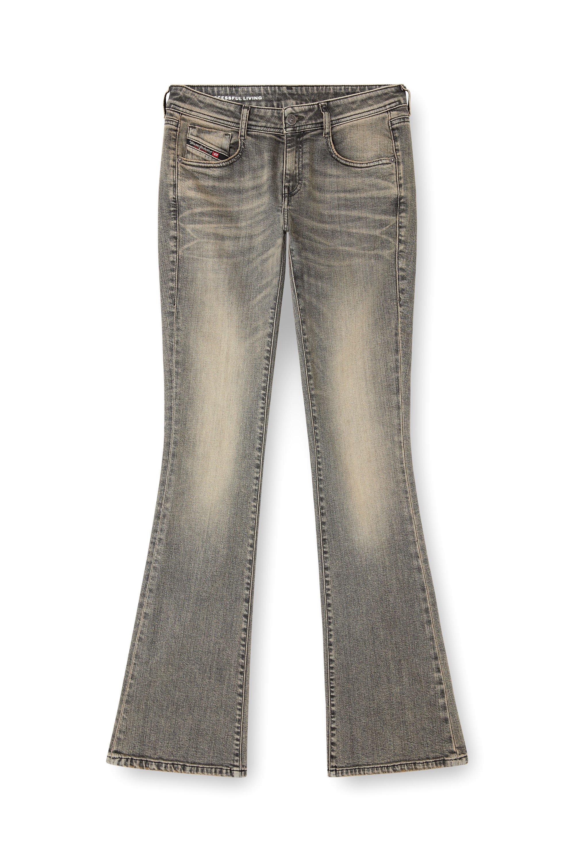 Diesel - Bootcut Jeans 1969 D-Ebbey 09L99 Mujer, Gris - 3