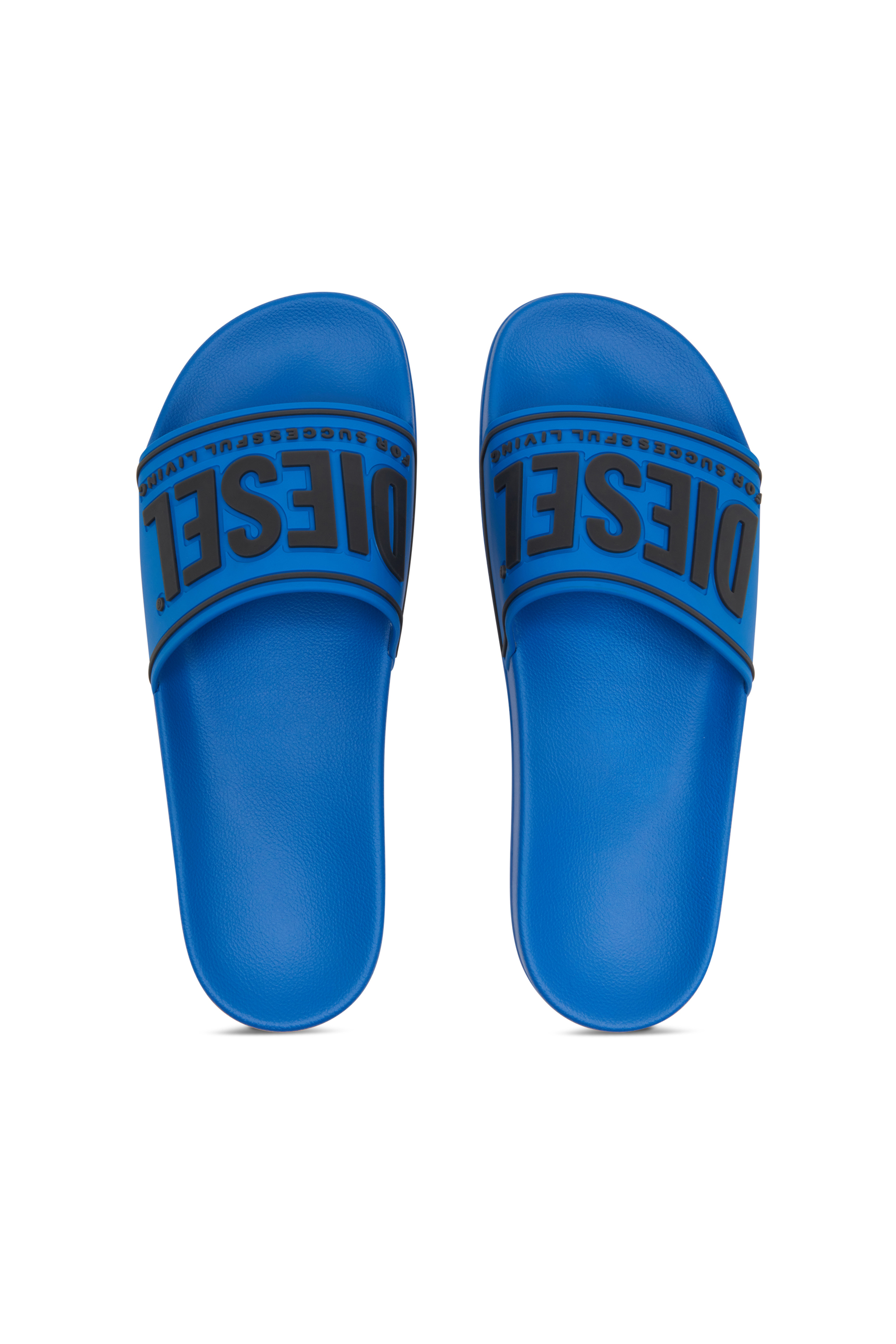 Diesel - SA-MAYEMI CC, Sa-Mayemi-Chanclas con logotipo 3D Hombre in Multicolor - 5