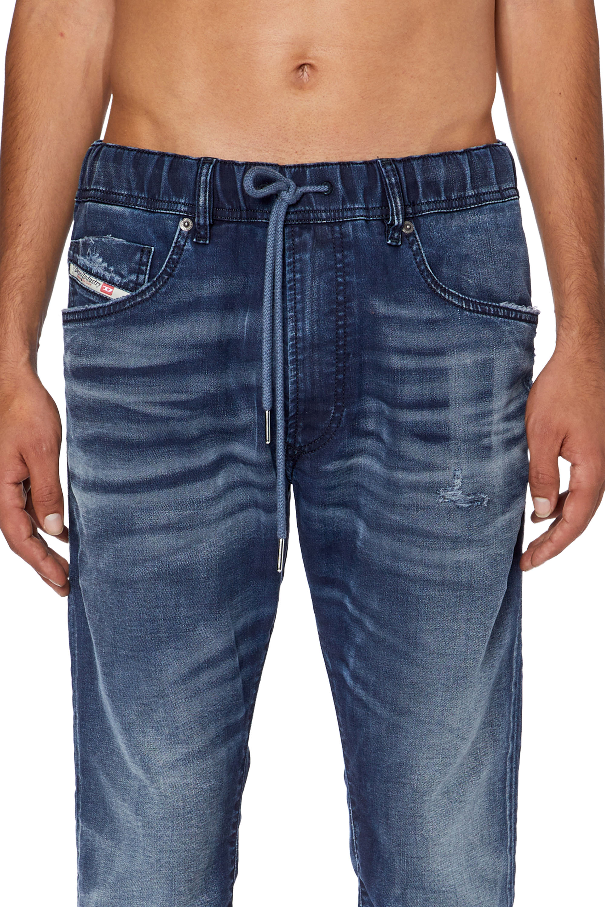 Diesel - Tapered 2030 D-Krooley Joggjeans® 068FQ, Azul Oscuro - Image 3