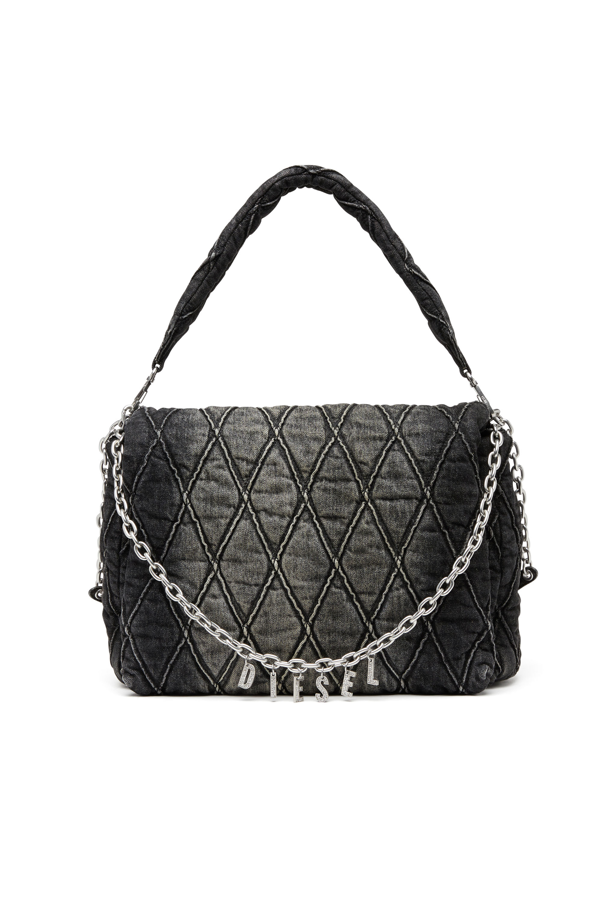 Chanel White Quilted Caviar Wooden Bar Shoulder Bag Q6B05D0FWB005