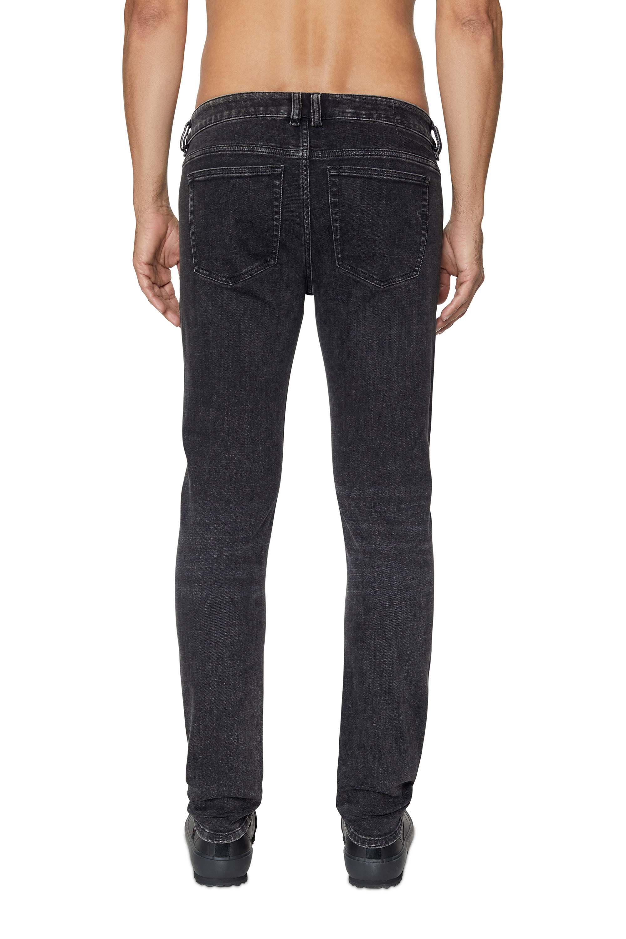 Diesel - Skinny Jeans 1979 Sleenker 09C23, Black/Dark grey - Image 4