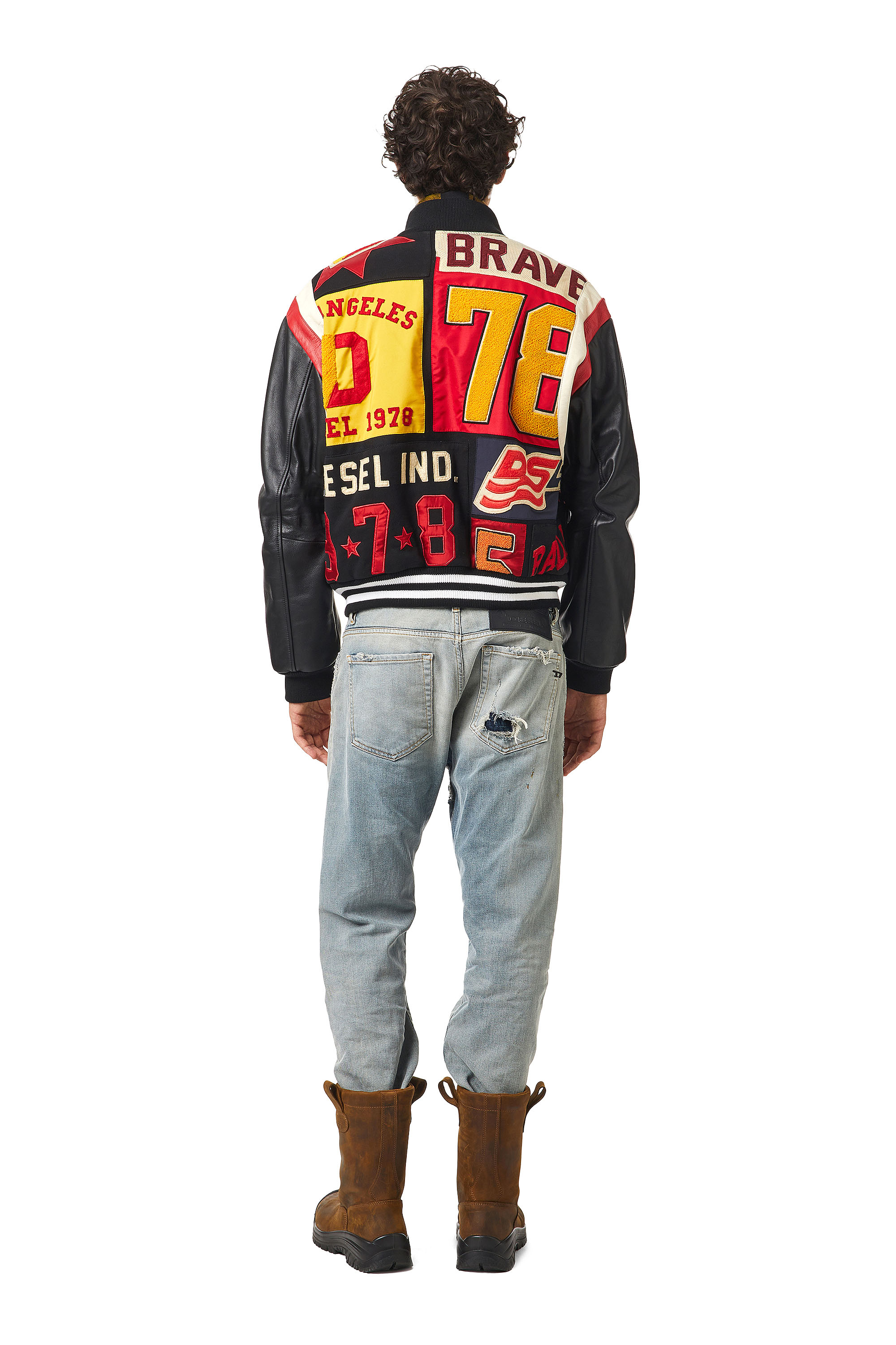 diesel baseball jacket