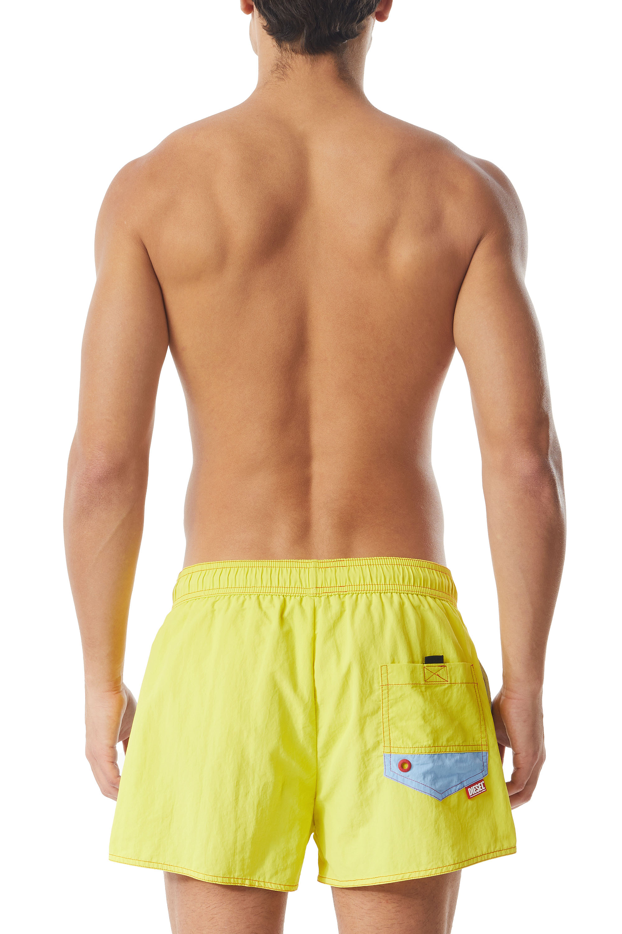 Diesel - BMBX-CAYBAY SHORT CALZONCINI, Yellow - Image 2