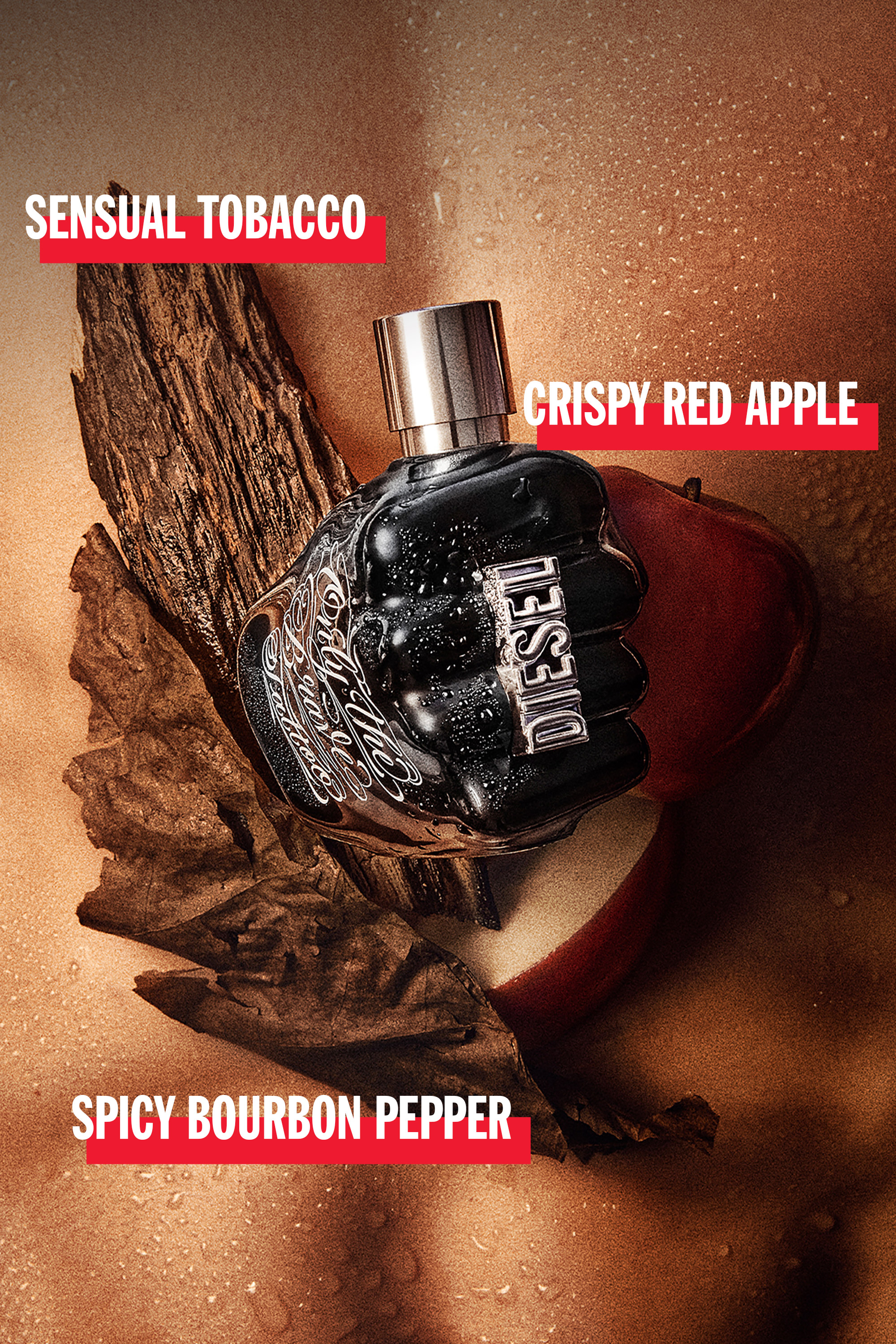 Diesel - ONLY THE BRAVE TATTOO 50 ML, Man Only the brave tattoo 50ml, eau de toilette in Black - Image 4