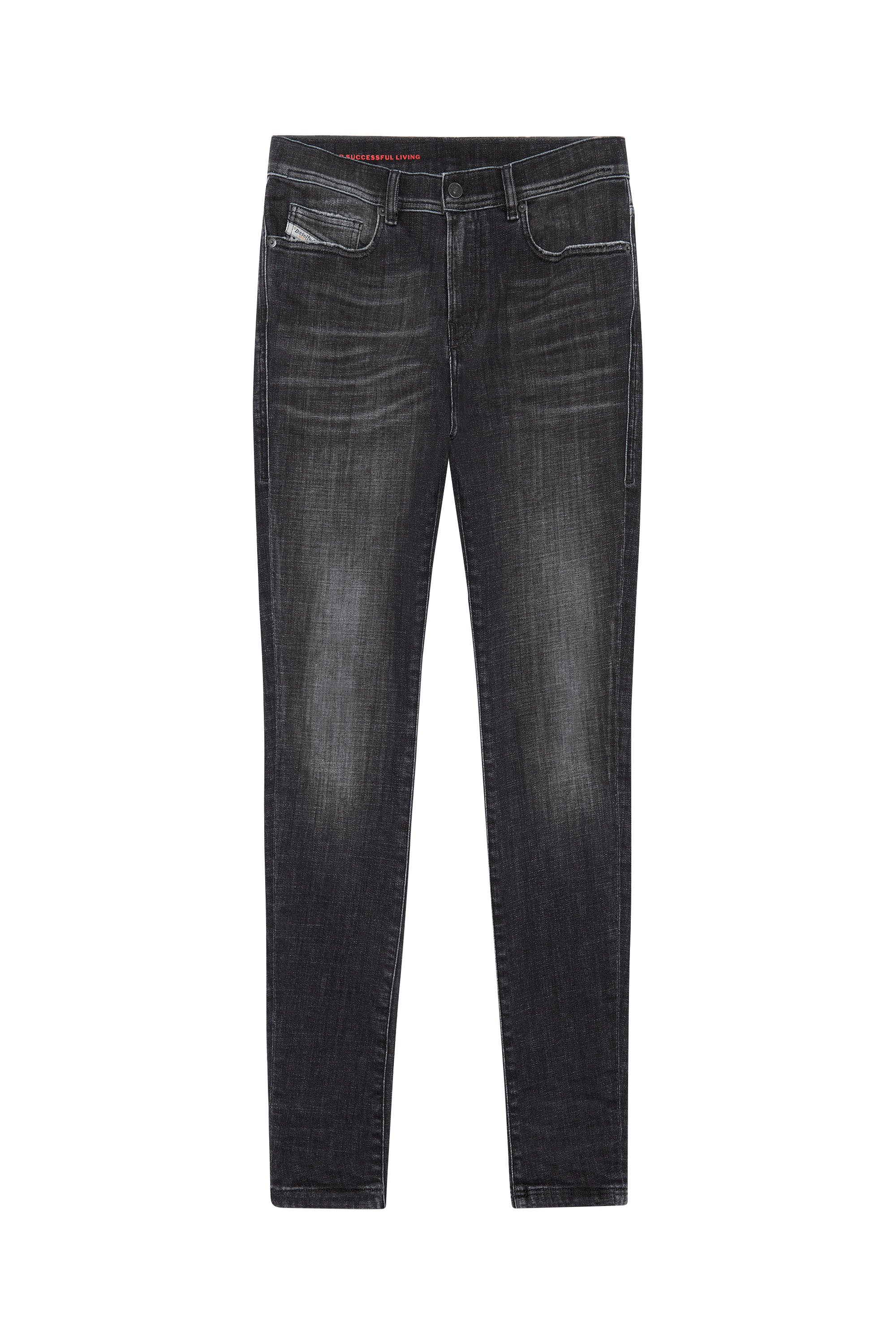 Diesel - 1983 D-Amny 09D88 Skinny Jeans, Negro/Gris oscuro - Image 6