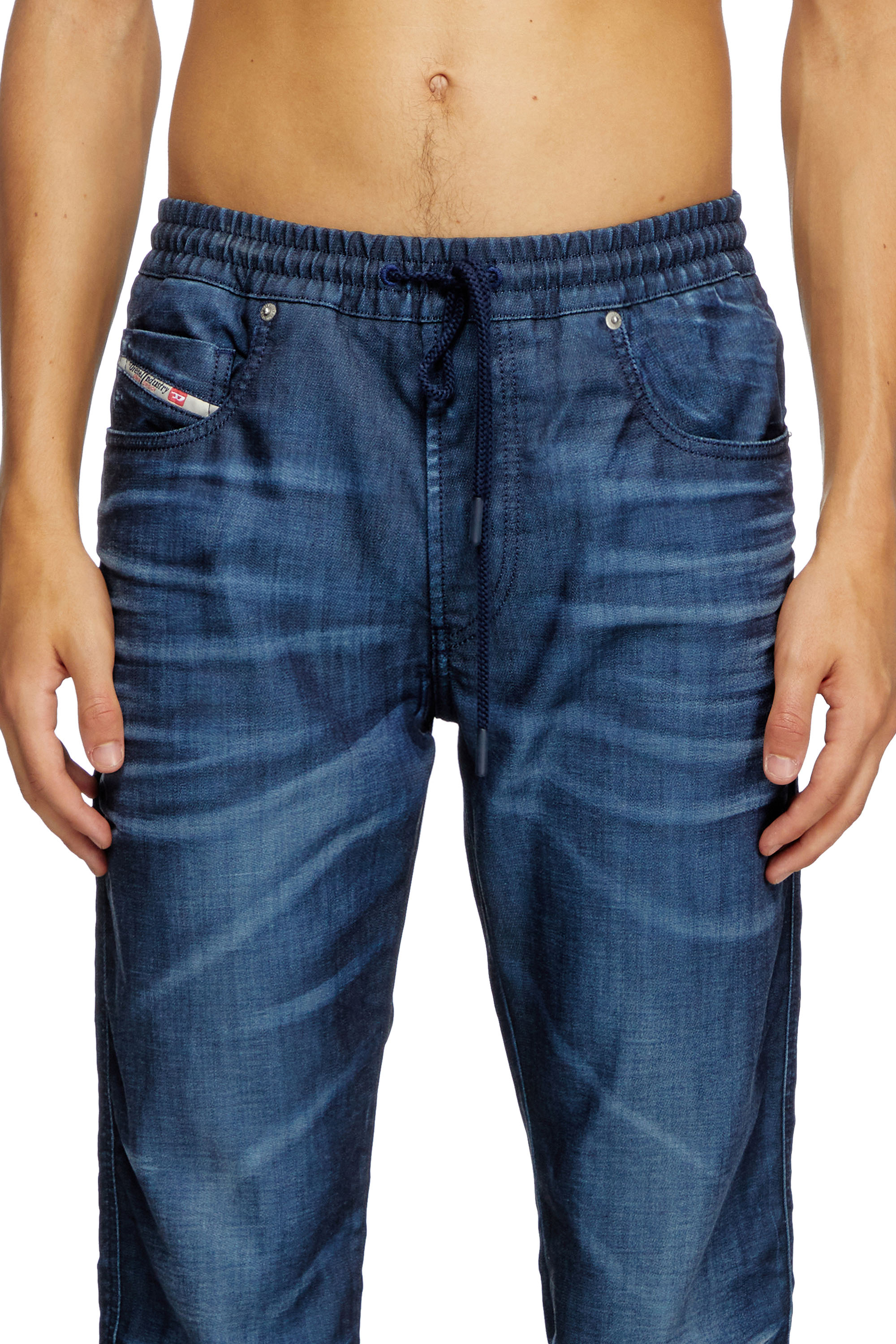 Diesel - Man's Slim 2060 D-Strukt Joggjeans® 068PY, Dark Blue - 4