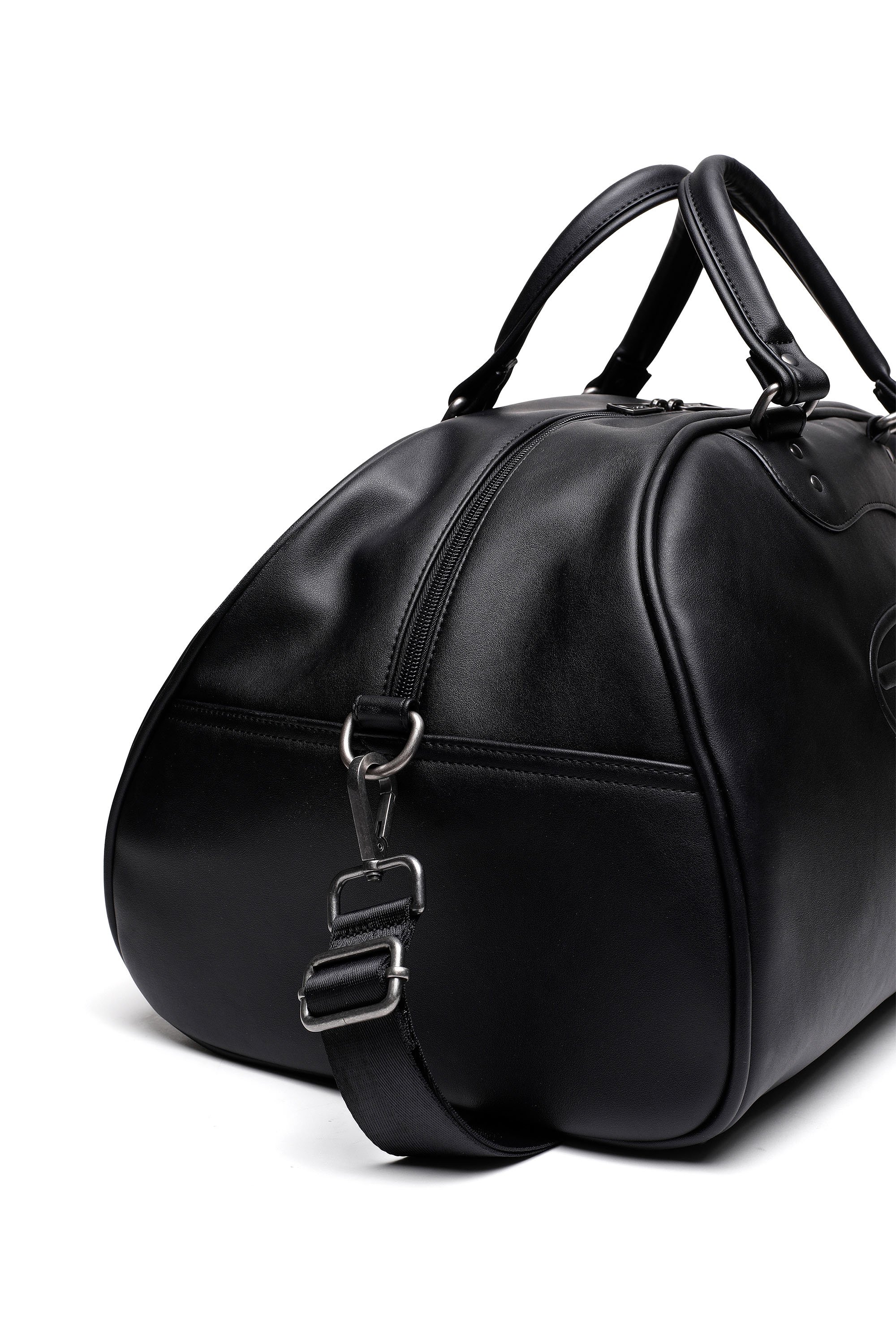 MERI: Duffle bag in faux leather with logo | Diesel