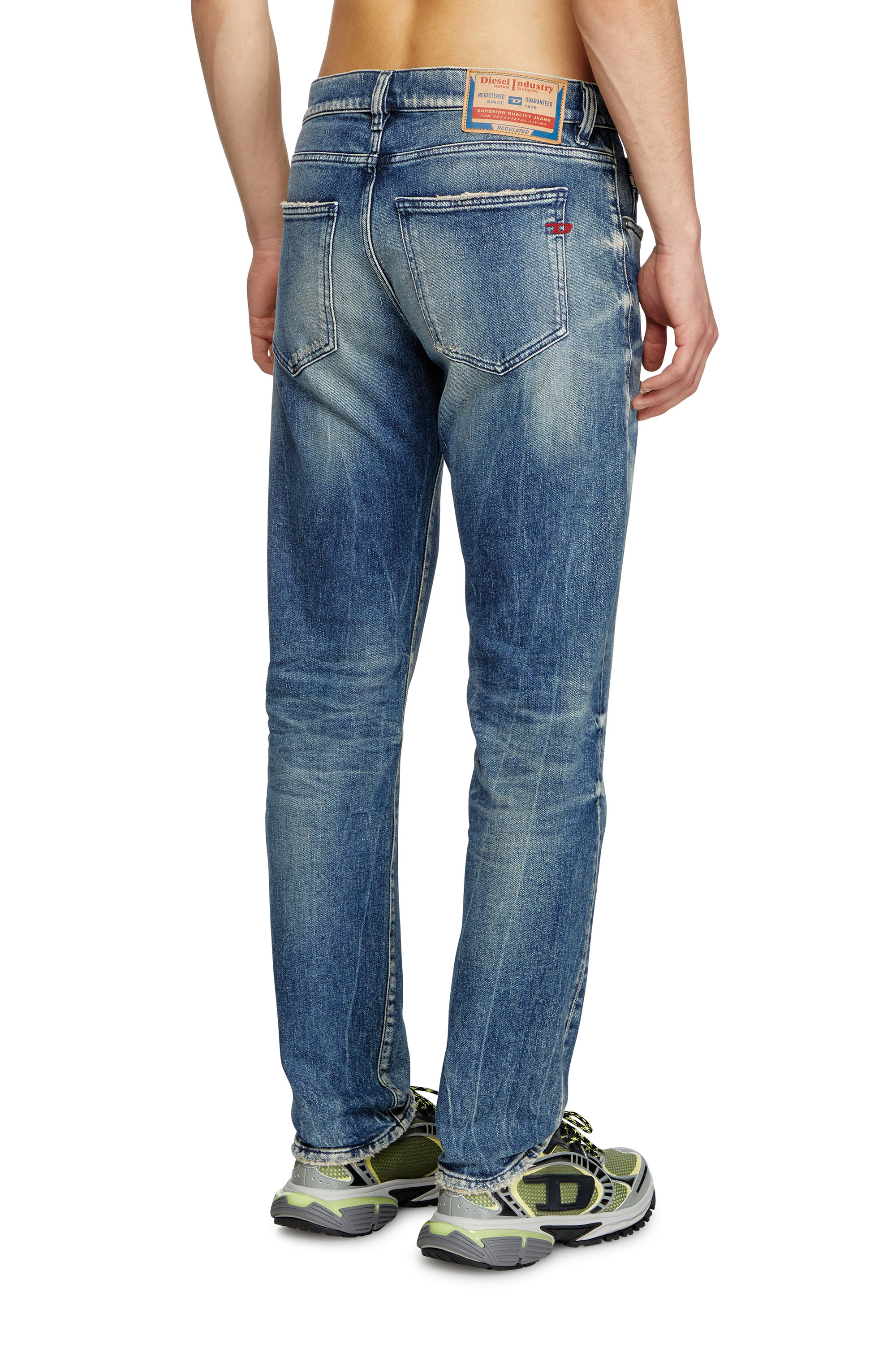 Diesel - Man's Slim Jeans 2019 D-Strukt 007Y6, Dark Blue - 2