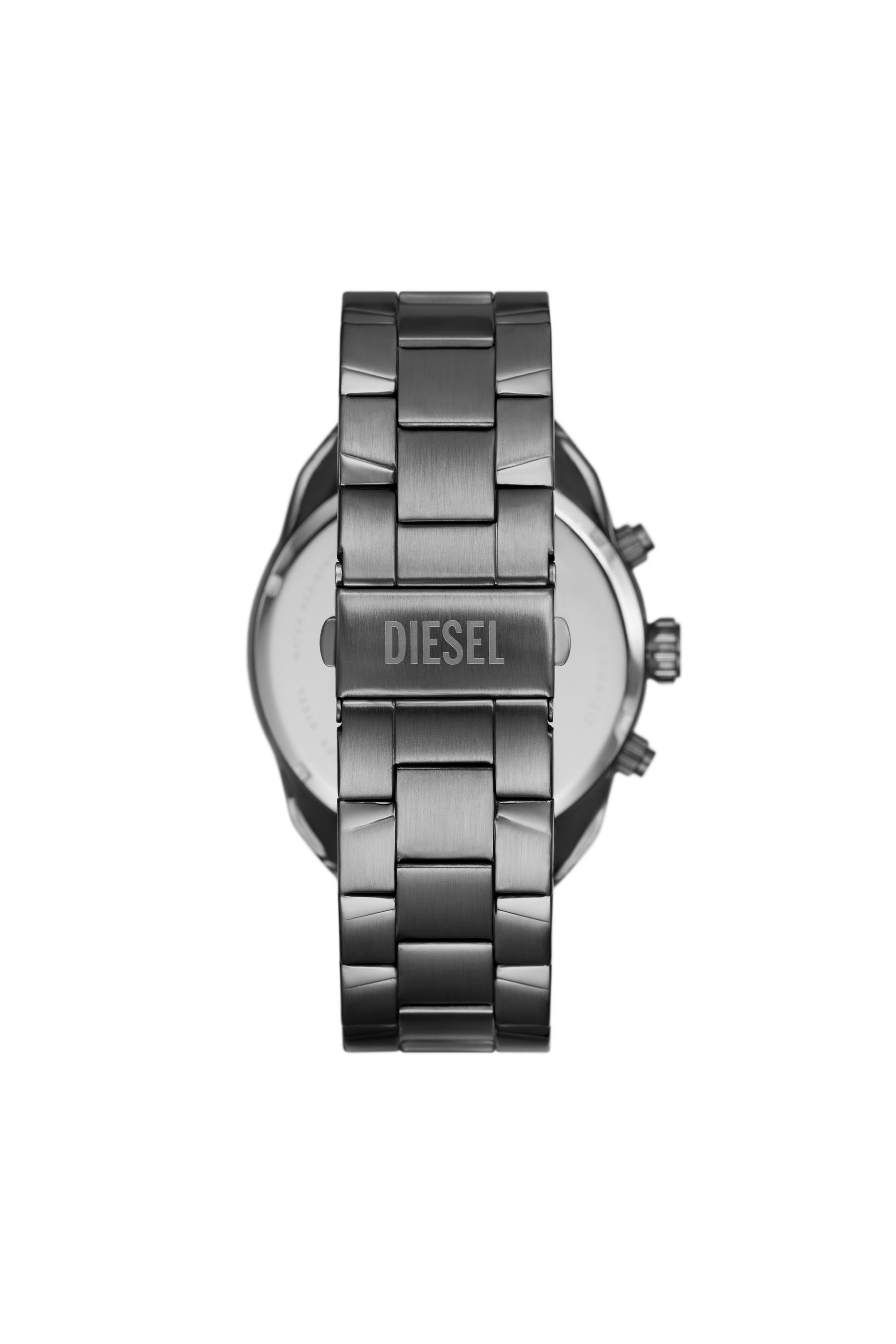 Diesel - DZ4669, Man's Spiked Two-Tone Stainless Steel Watch in Dark grey - 2