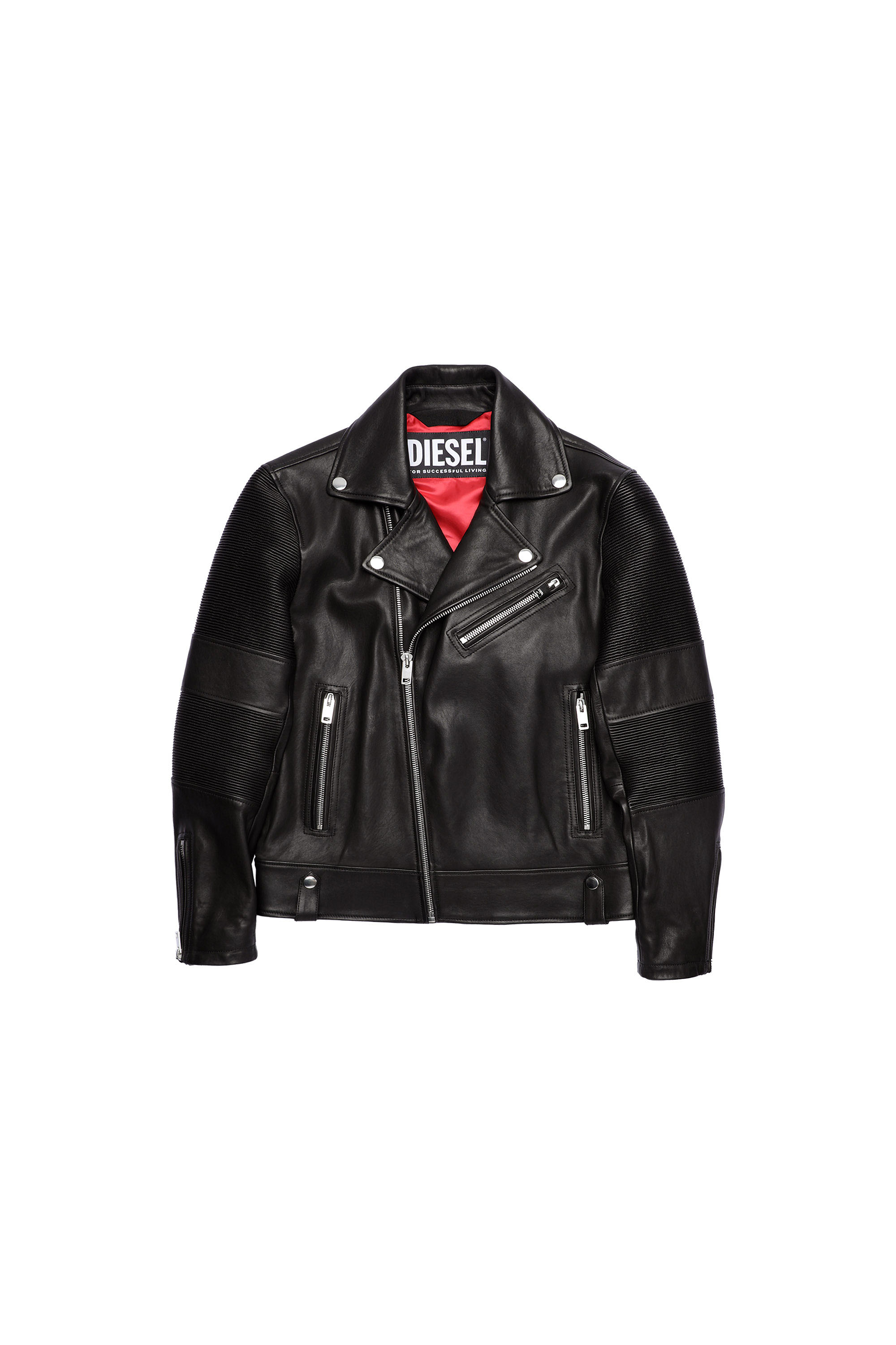 L-STARKVILLE-A, Black - Leather jackets