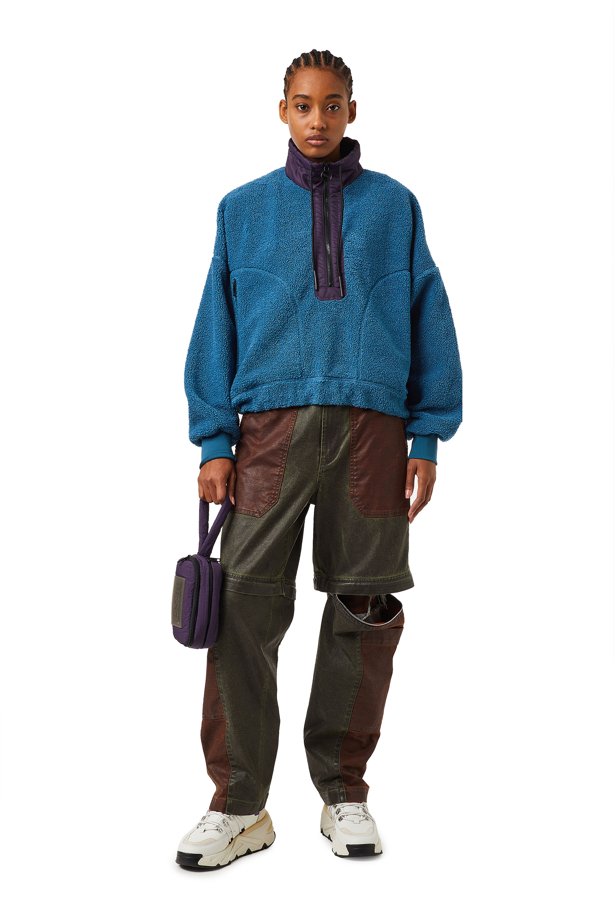S-HERBY TREK EVO, Blanco/Morado Diesel - S-HERBY TREK EVO, Blanco/Morado - Image 1