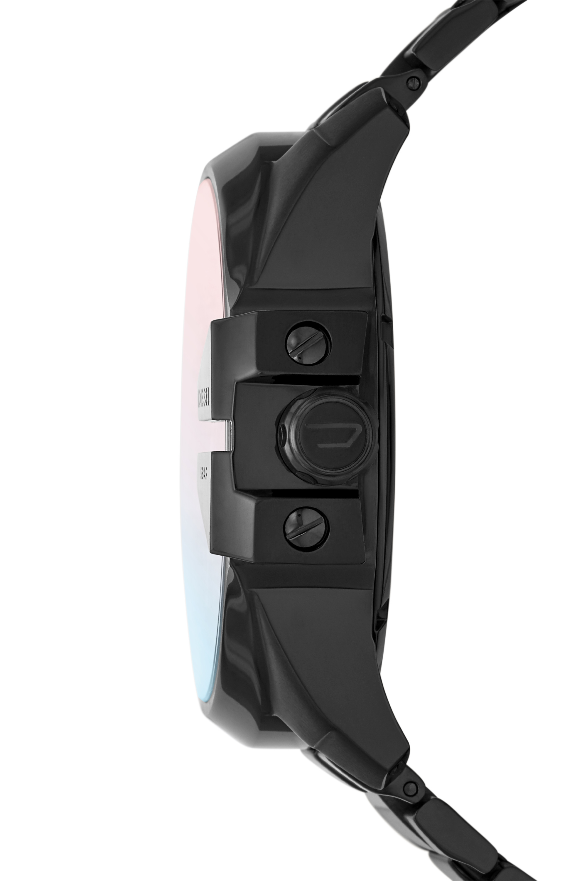 DZ7457 Man: Mega Chief automatic three-hand black-tone watch