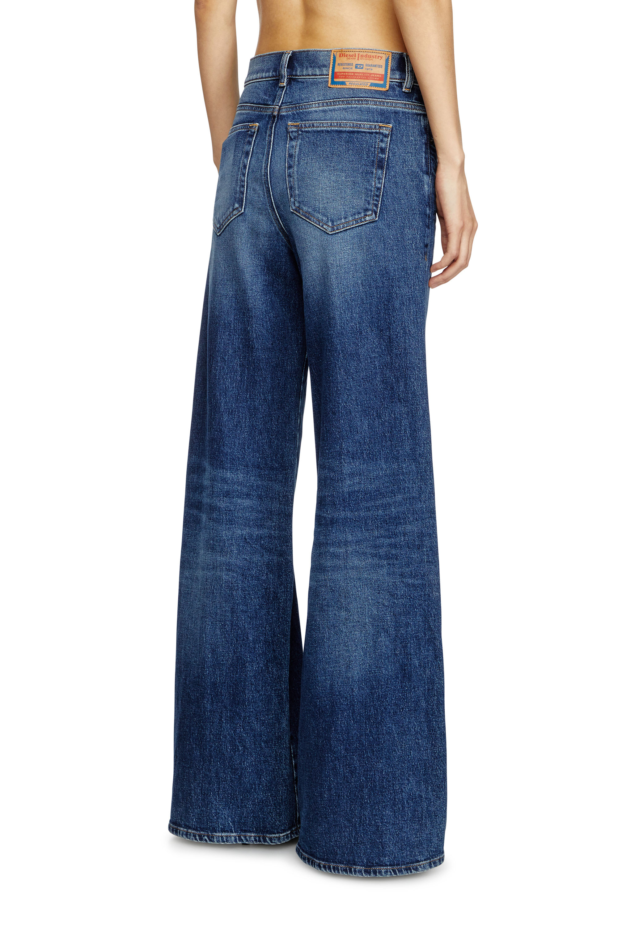 Diesel - Flare Jeans 1978 D-Akemi 09L21 Mujer, Azul Oscuro - 4