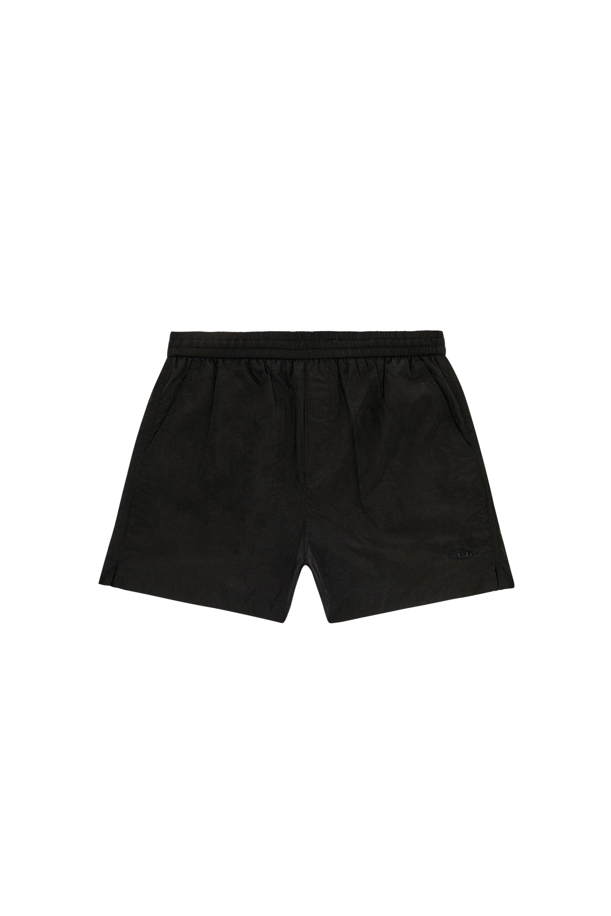 Diesel - BMBX-RIO-41CM-PARACHUTE, Man Nylon board shorts in Black - Image 4