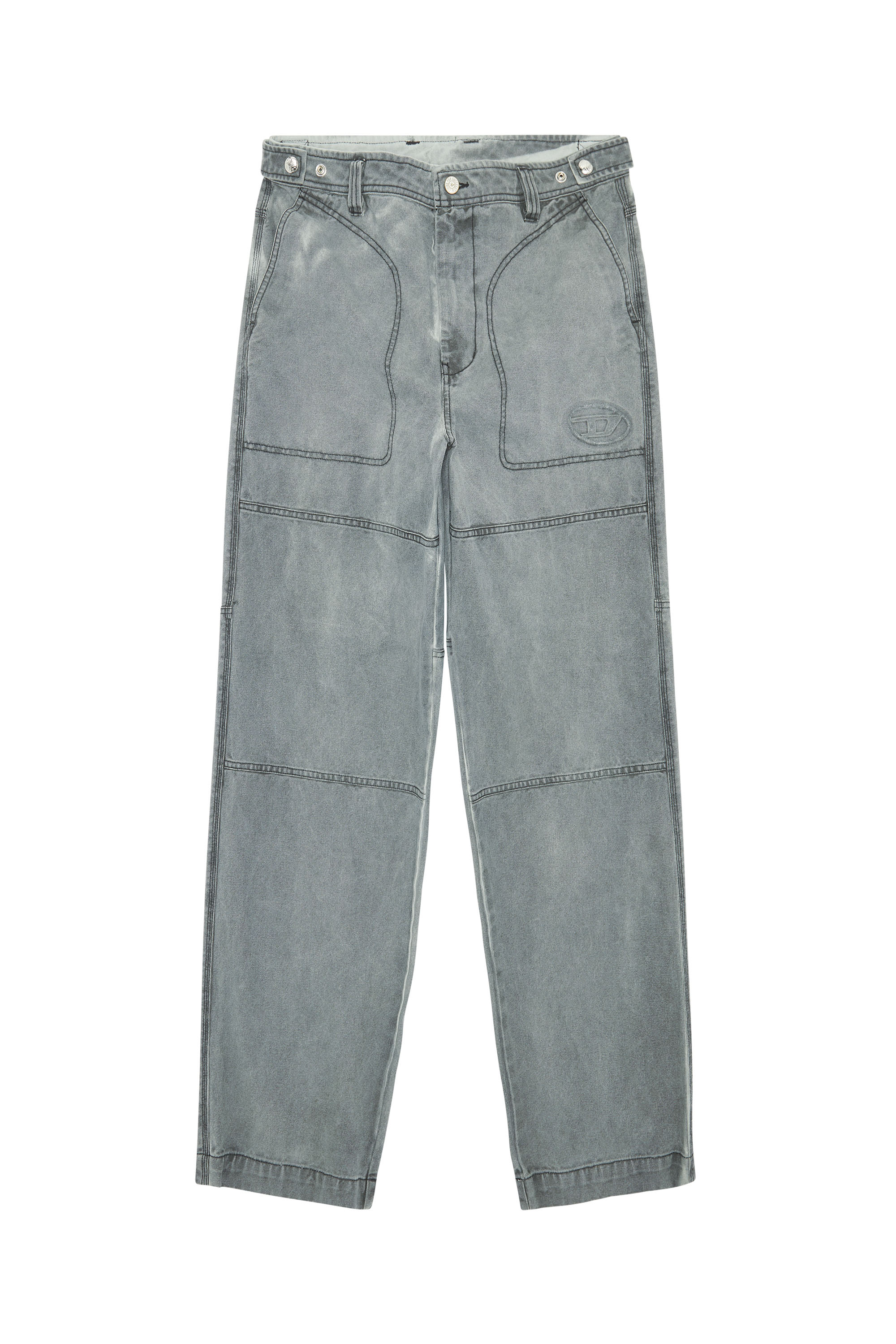 P-CHART Man: Workwear pants in treated canvas | Diesel