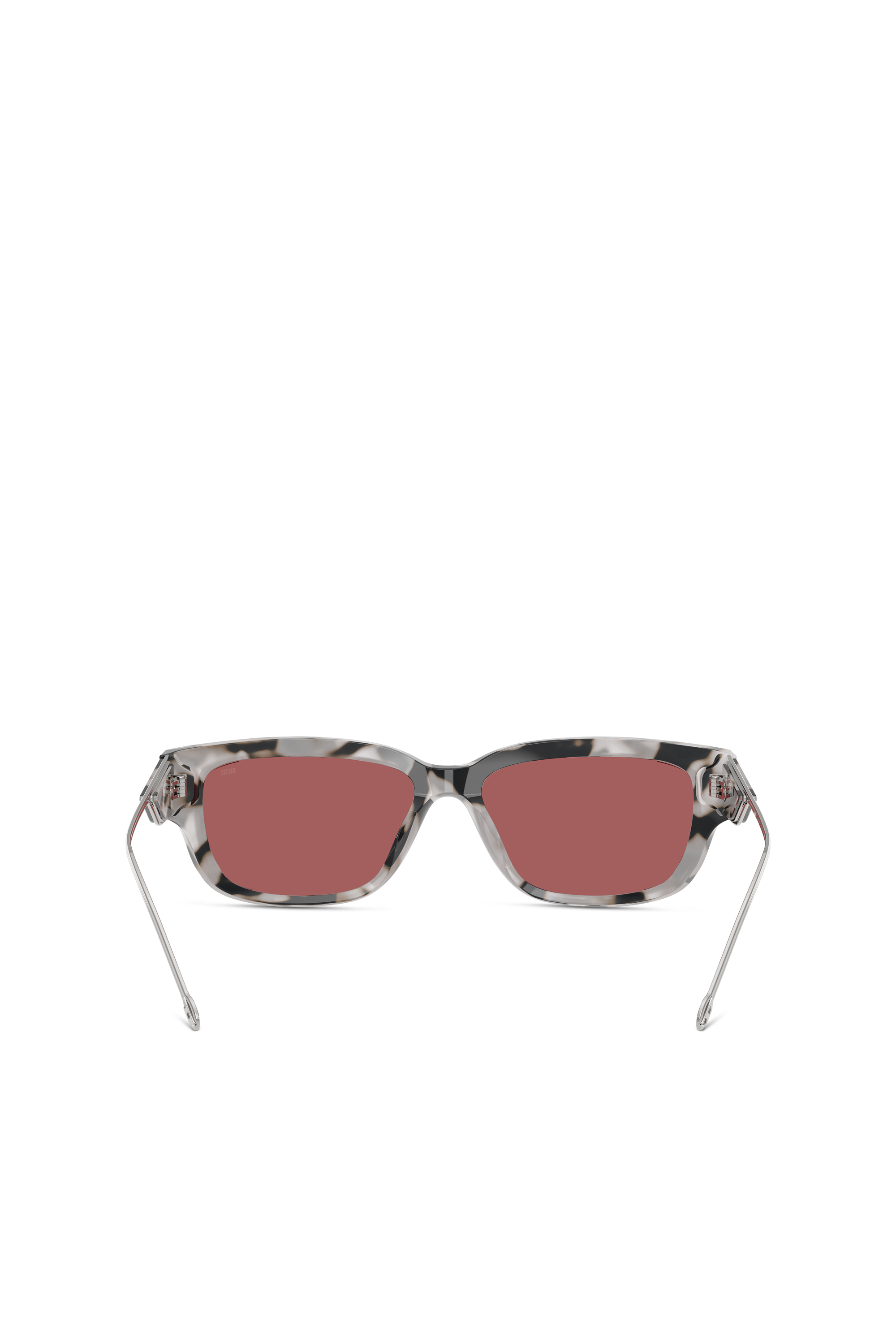 Diesel - 0DL2002 SIZE 56, Gafas rectangulares Unisex in Rojo - 3