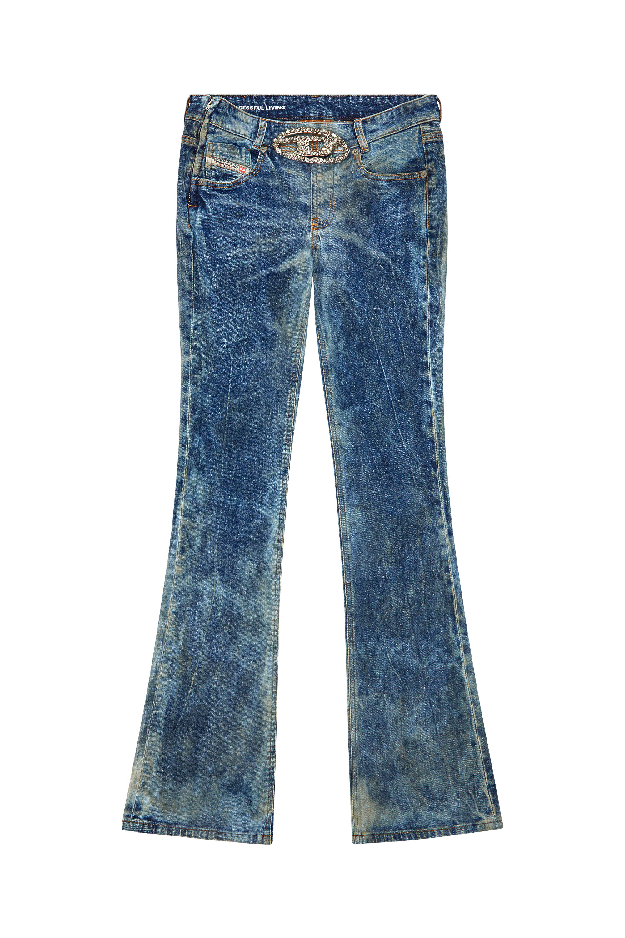 Diesel - Bootcut and Flare Jeans 1969 D-Ebbey 0PGAL, Azul Oscuro - Image 5