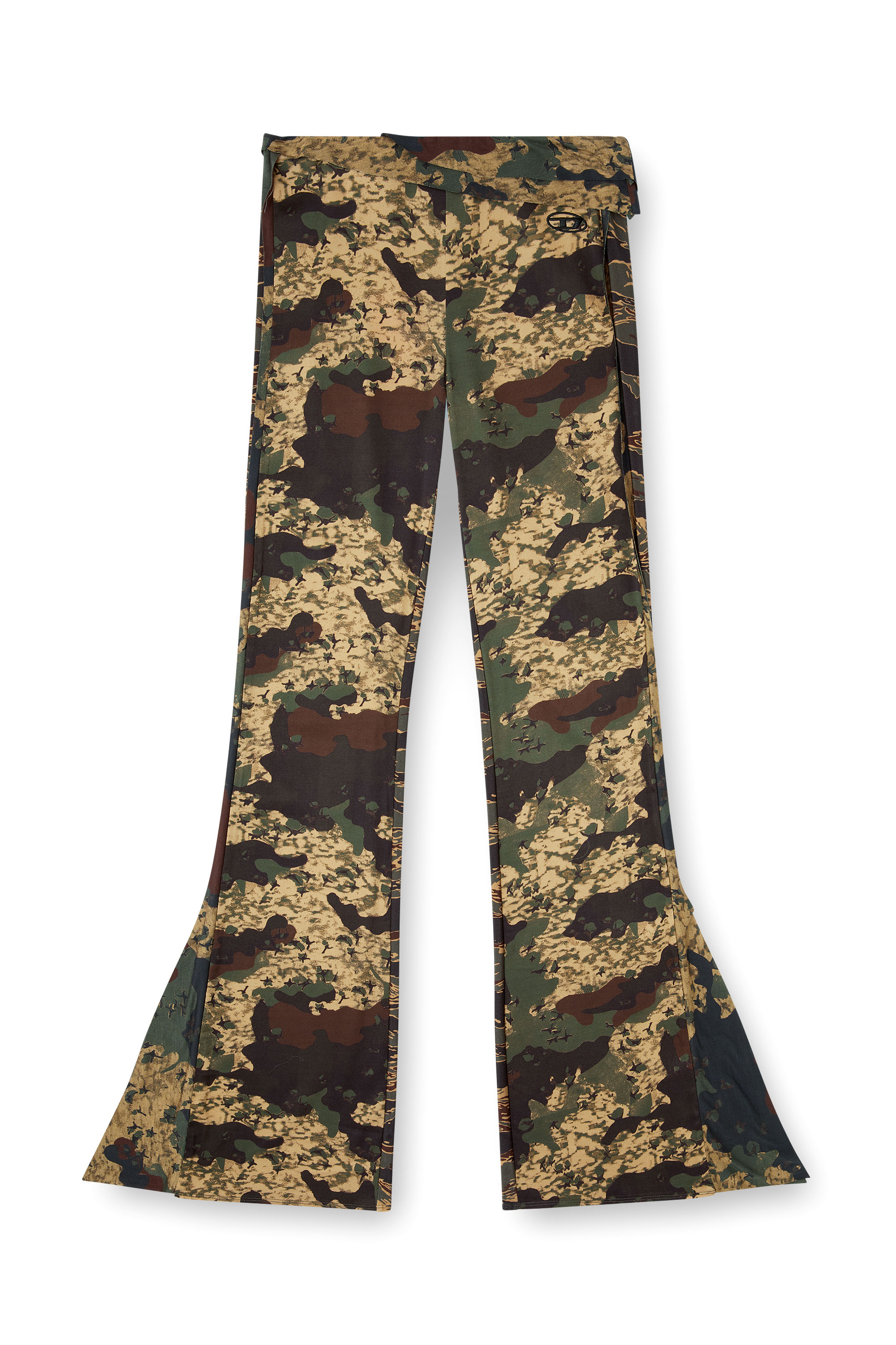 Diesel - P-AFFAL, Woman's Jazz pants with mixed camo prints in null - 4