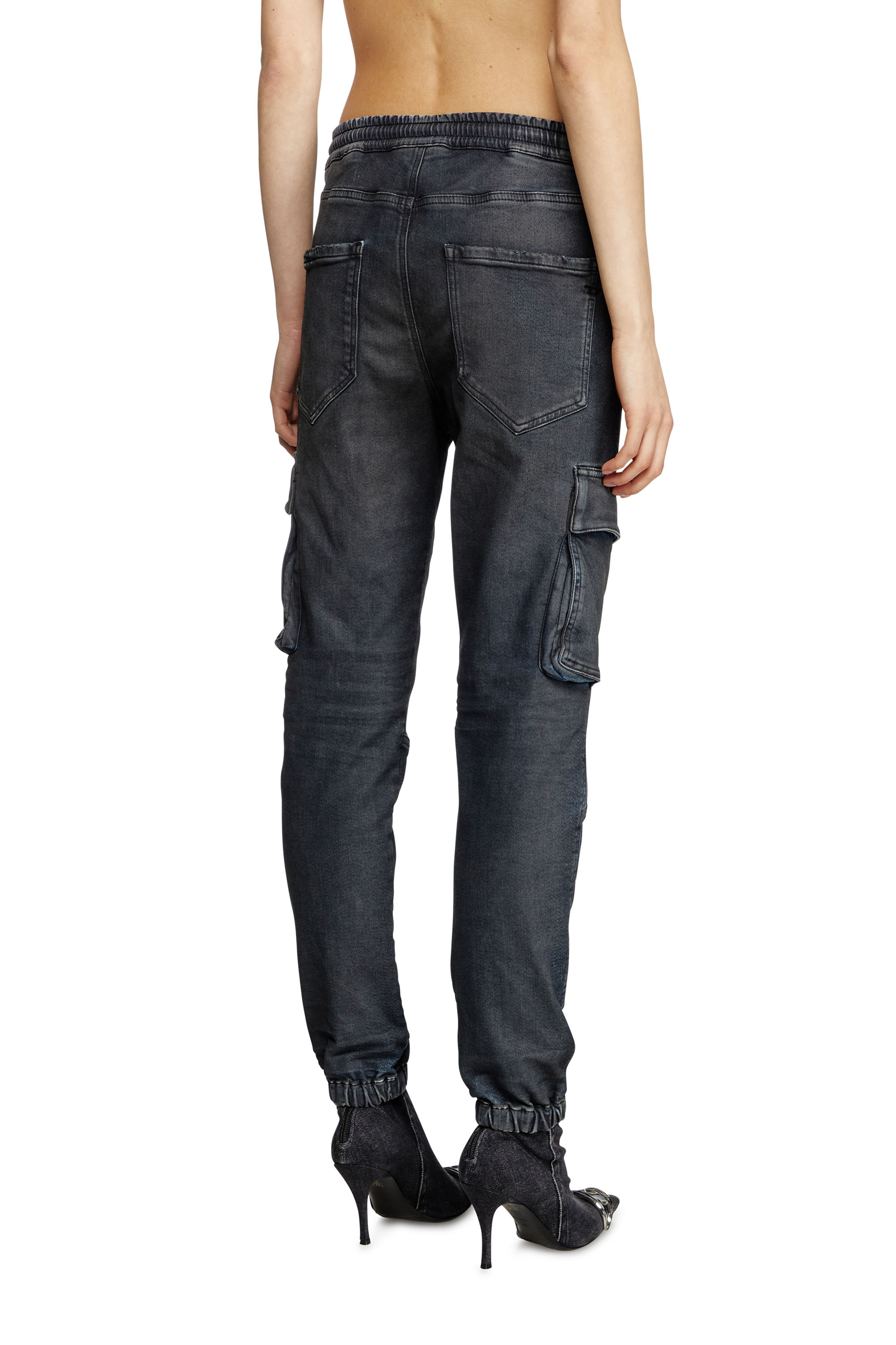 Diesel - Regular 2051 D-Ursy Joggjeans® 09L13 Mujer, Azul Oscuro - 4