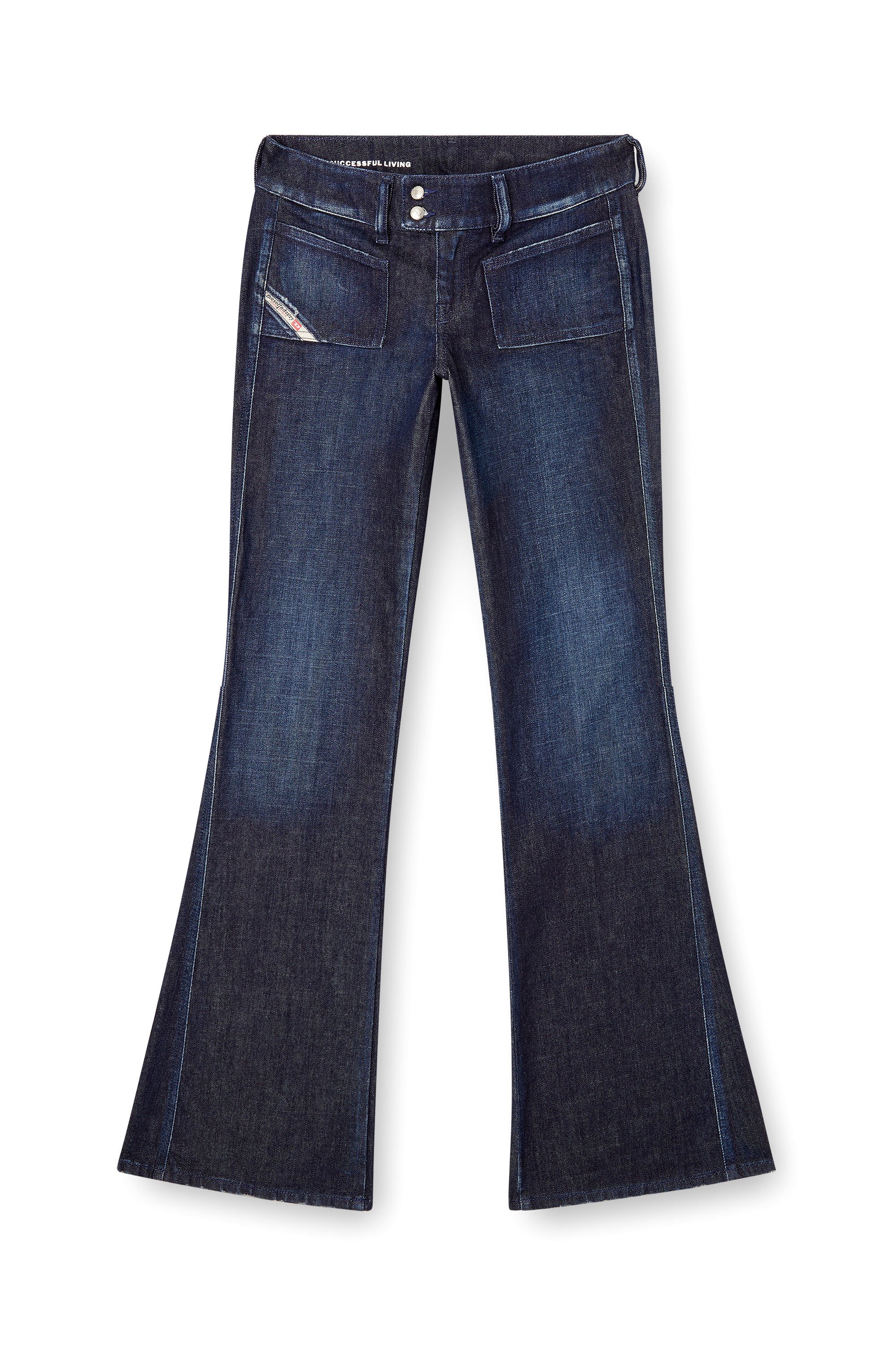 Diesel - Woman's Bootcut Jeans D-Hush 09M19, Dark Blue - 3