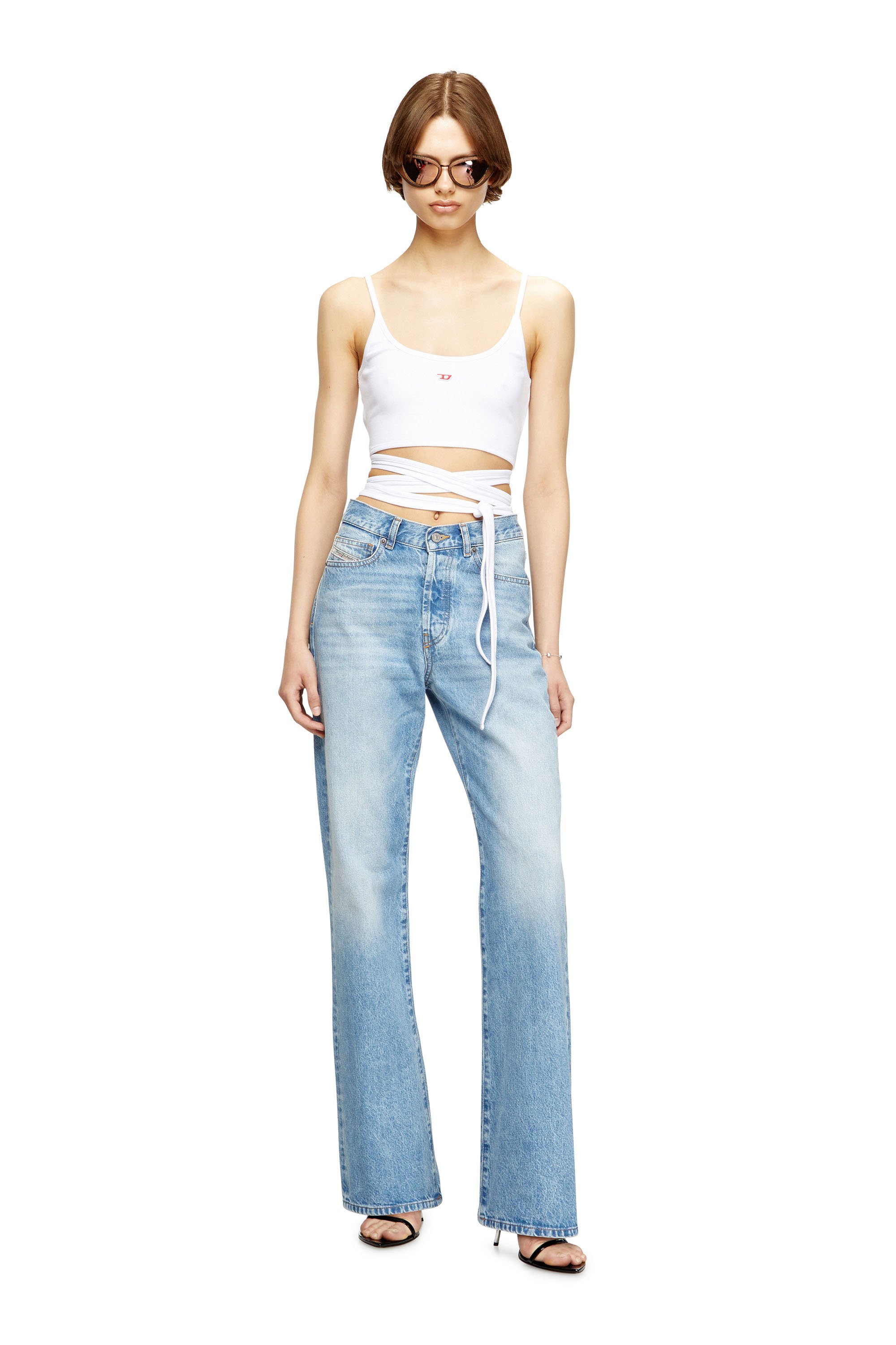 Diesel - Woman's Regular Jeans 1971 D-Sent 09I29, Light Blue - 3