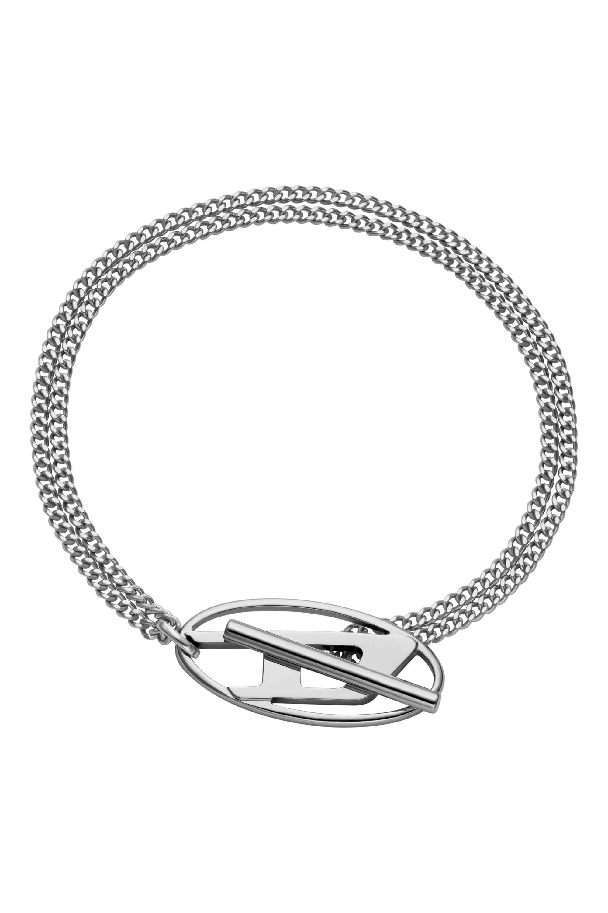 Women's Stainless Steel Chain Bracelet | Silver | Diesel