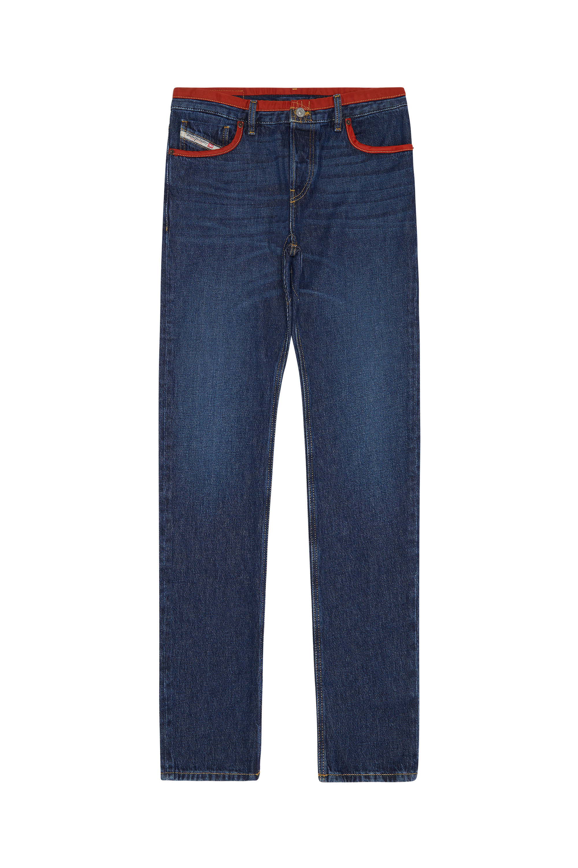 Diesel - 1995 09C88 Straight Jeans, Azul Oscuro - Image 6