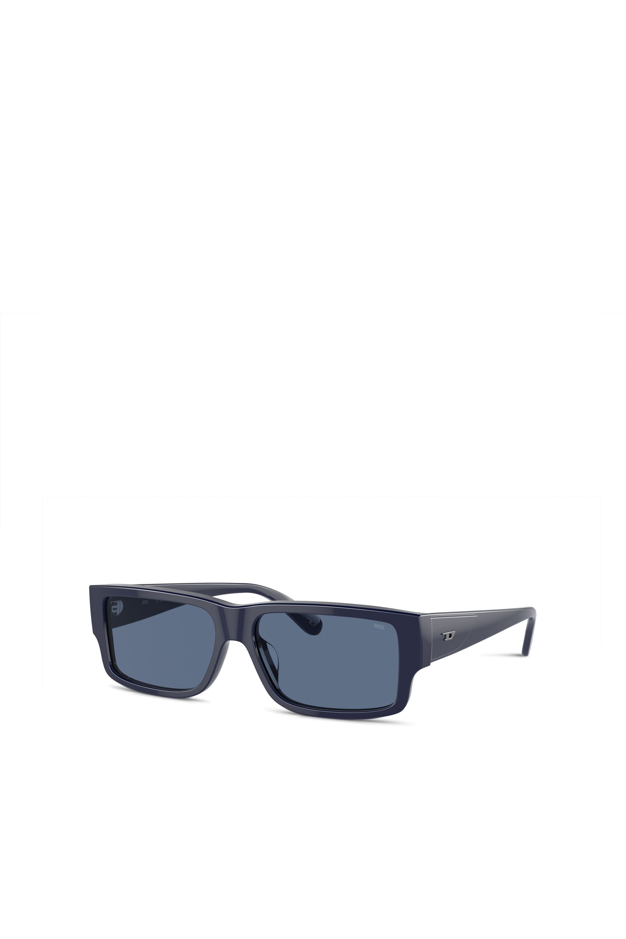 Diesel - 0DL2003 SIZE 57, Gafas rectangulares Hombre in Azul marino - 4