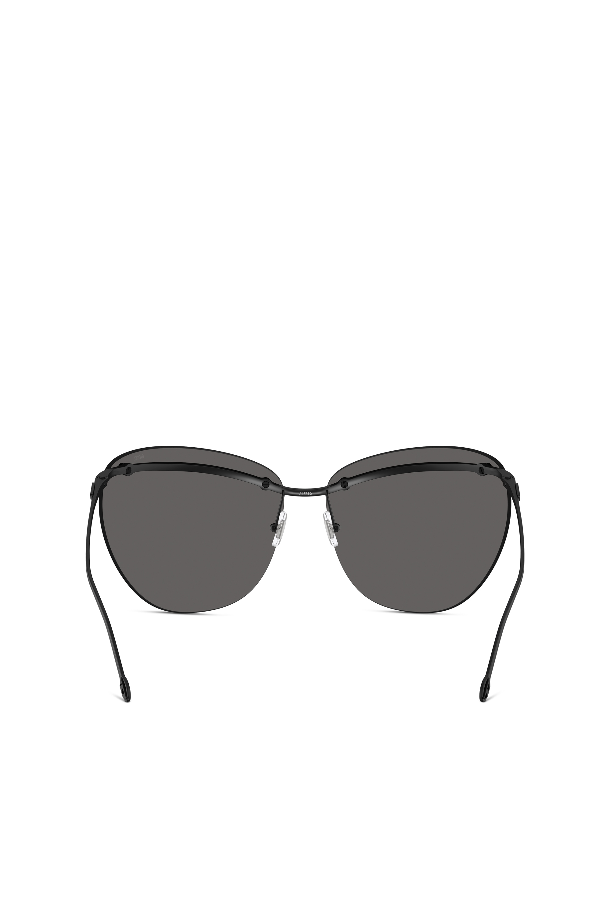 Diesel - 0DL1007, Gafas de sol con forma envolvente Unisex in Gris - 3