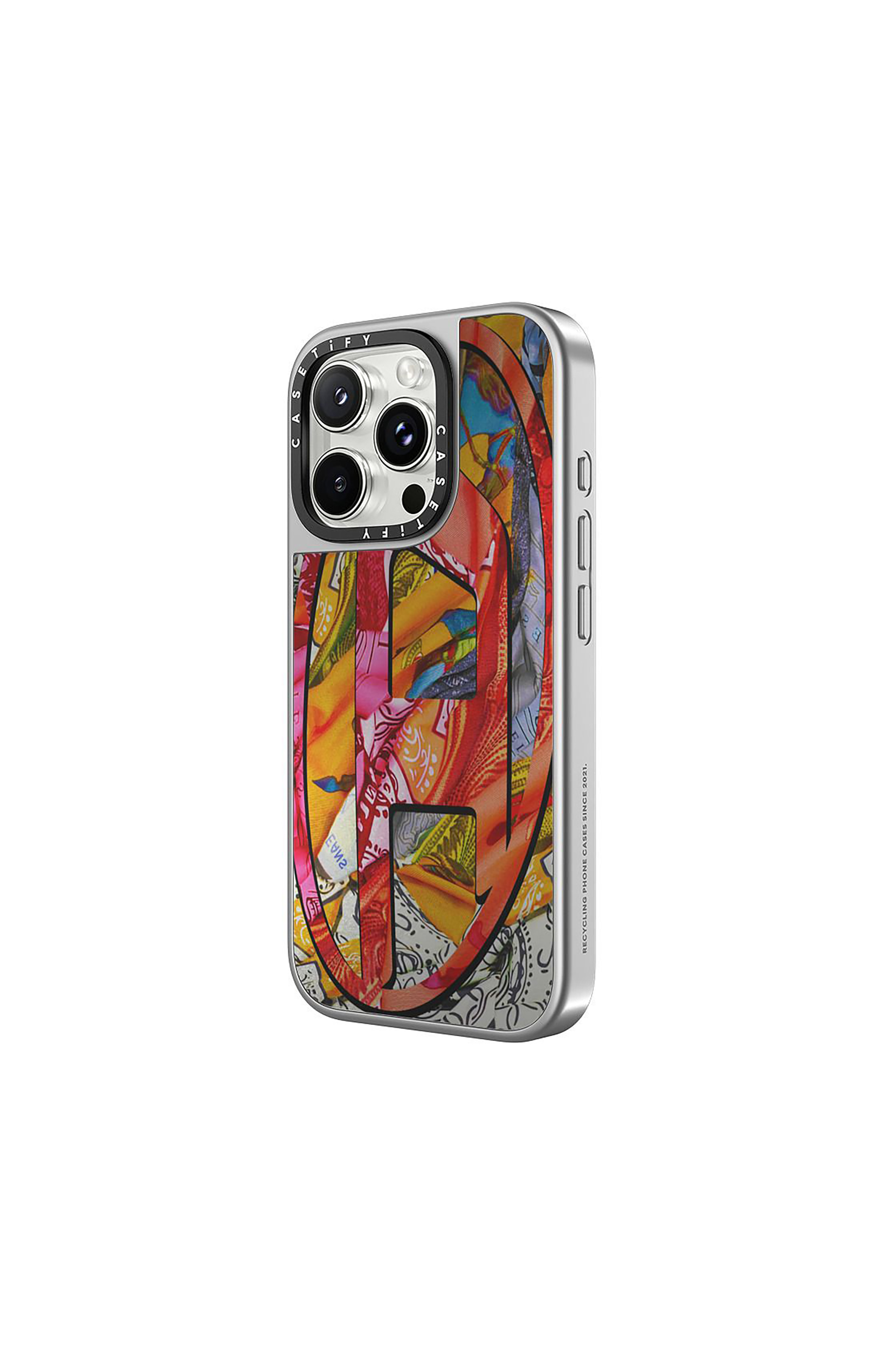 Diesel - 60334 CASETIFY MOULDED CASE, Unisex's Magsafe Bandana Case iPhone 16 Pro in Multicolor - 3