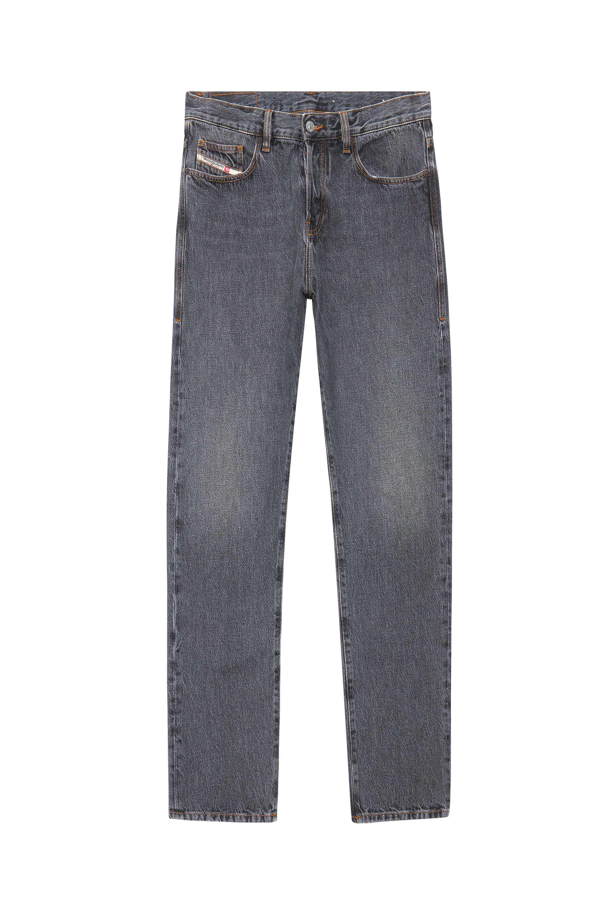 Diesel - Straight Jeans 2020 D-Viker 09B84, Negro/Gris oscuro - Image 1