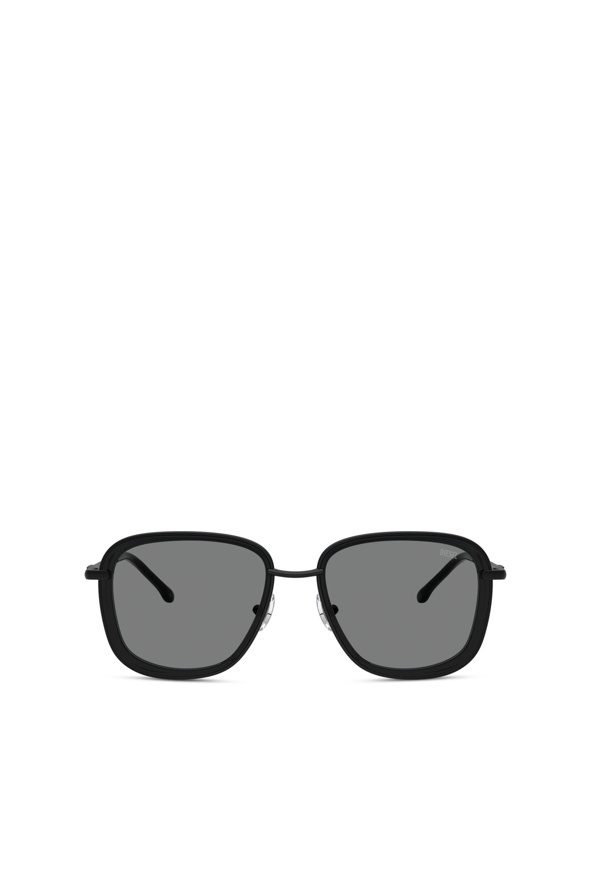 Diesel - 0DL1017, Gafas de sol cuadradas Unisex in Negro - 2