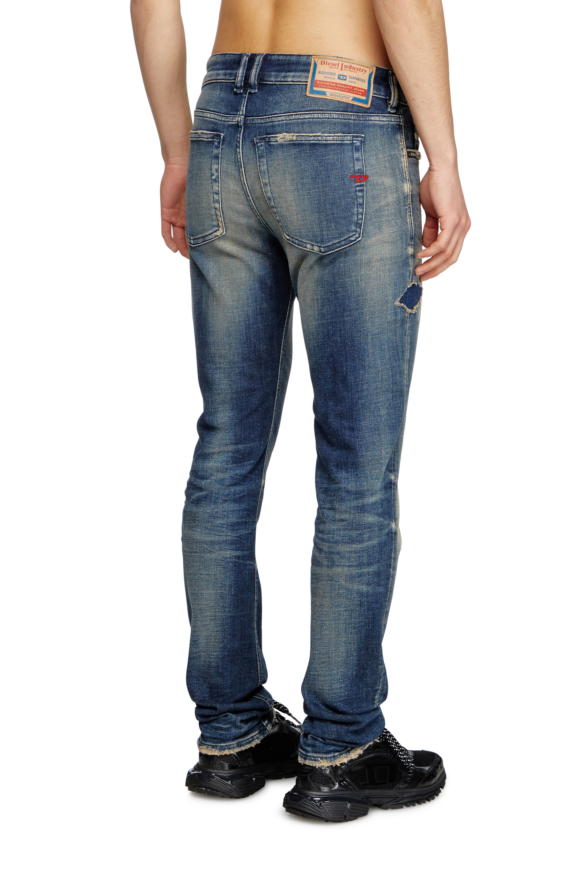 Diesel - Skinny Jeans 1979 Sleenker 09K74 Hombre, Azul Oscuro - 4