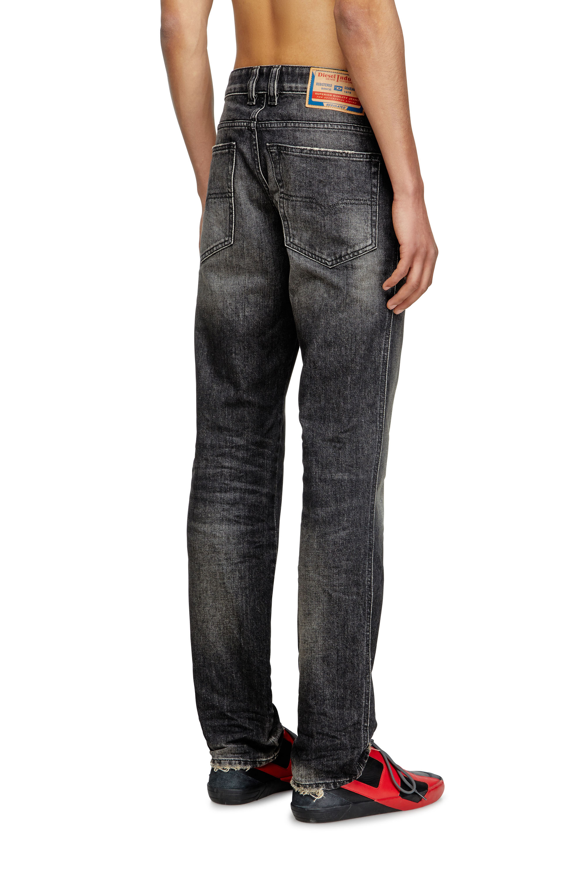 Diesel - Slim Jeans 1993 D-Vyl 09M54 Hombre, Negro/Gris oscuro - 4