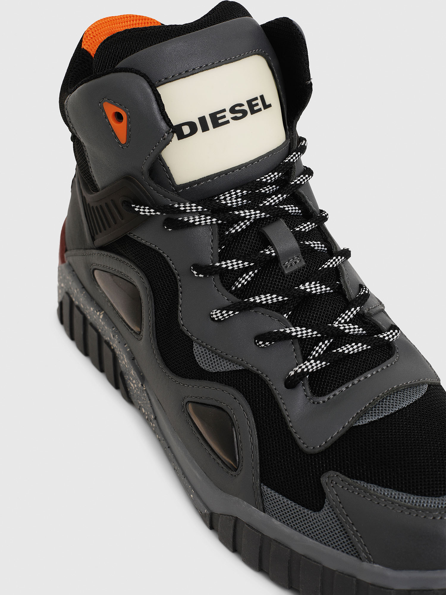 S-RUA SP Men: High-top sneakers in polyester | Diesel