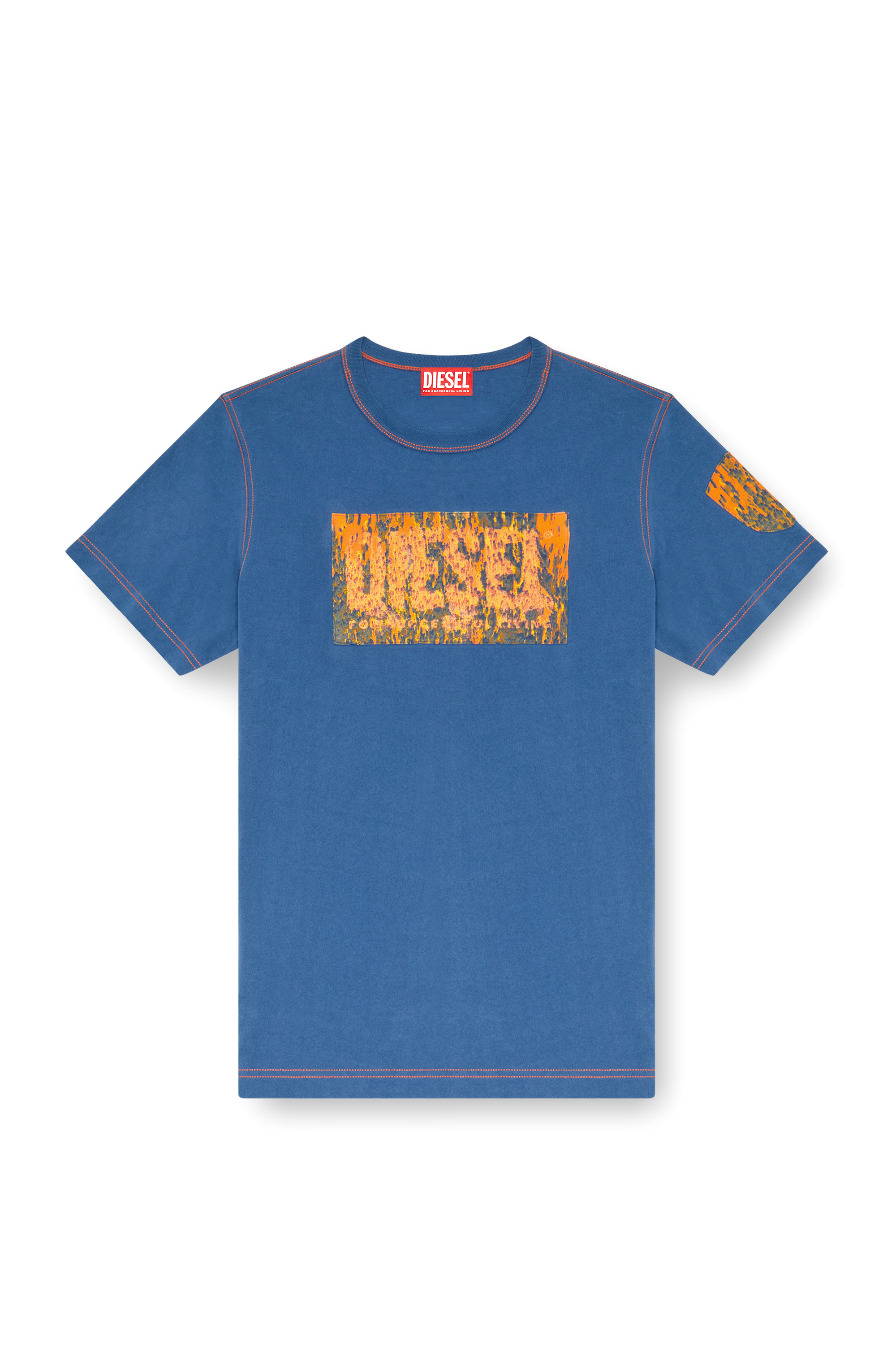 Diesel - T-ADJUST-Q1, Azul - Image 4