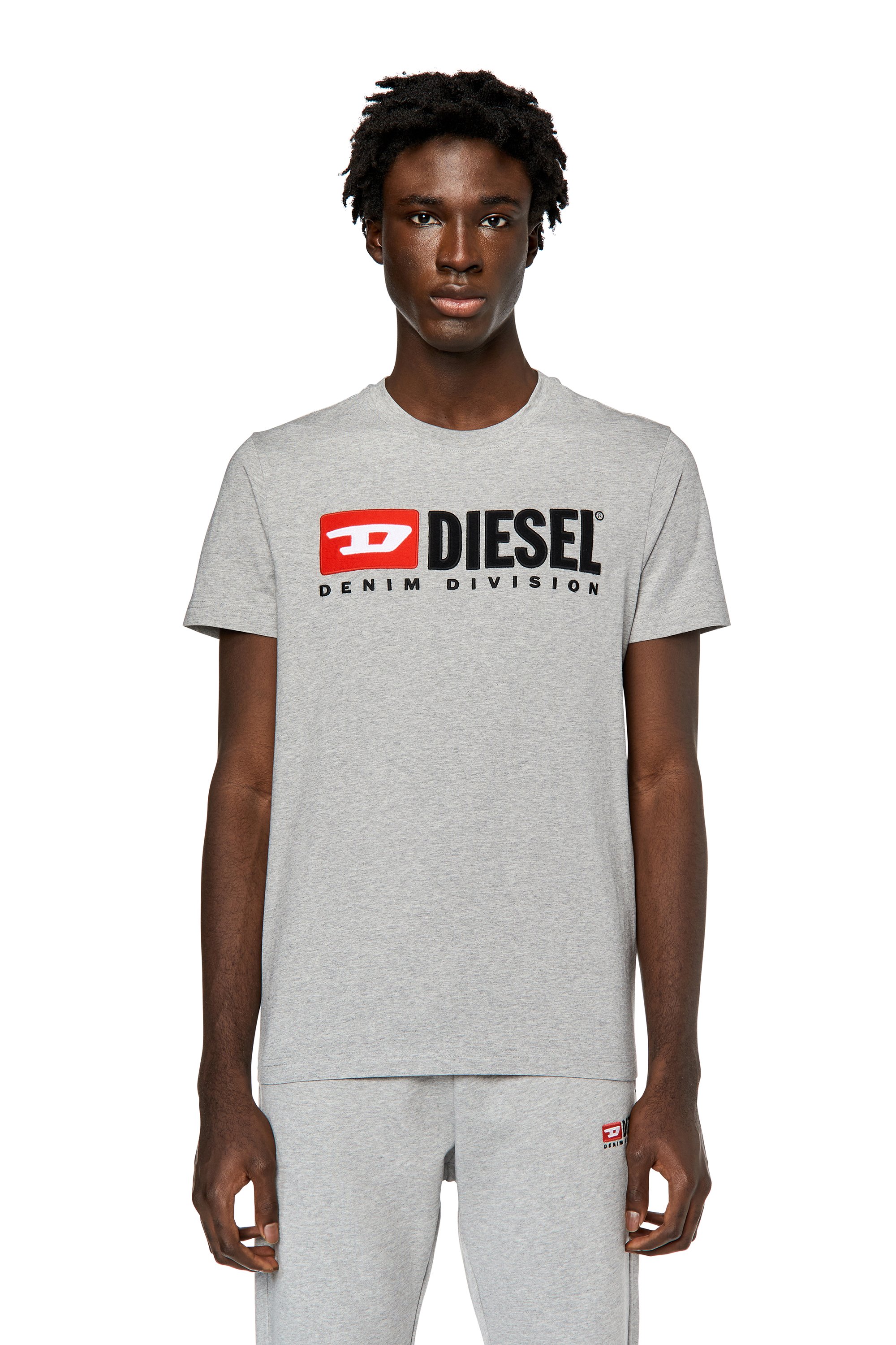Diesel - T-DIEGOR-DIV, Gris - Image 1