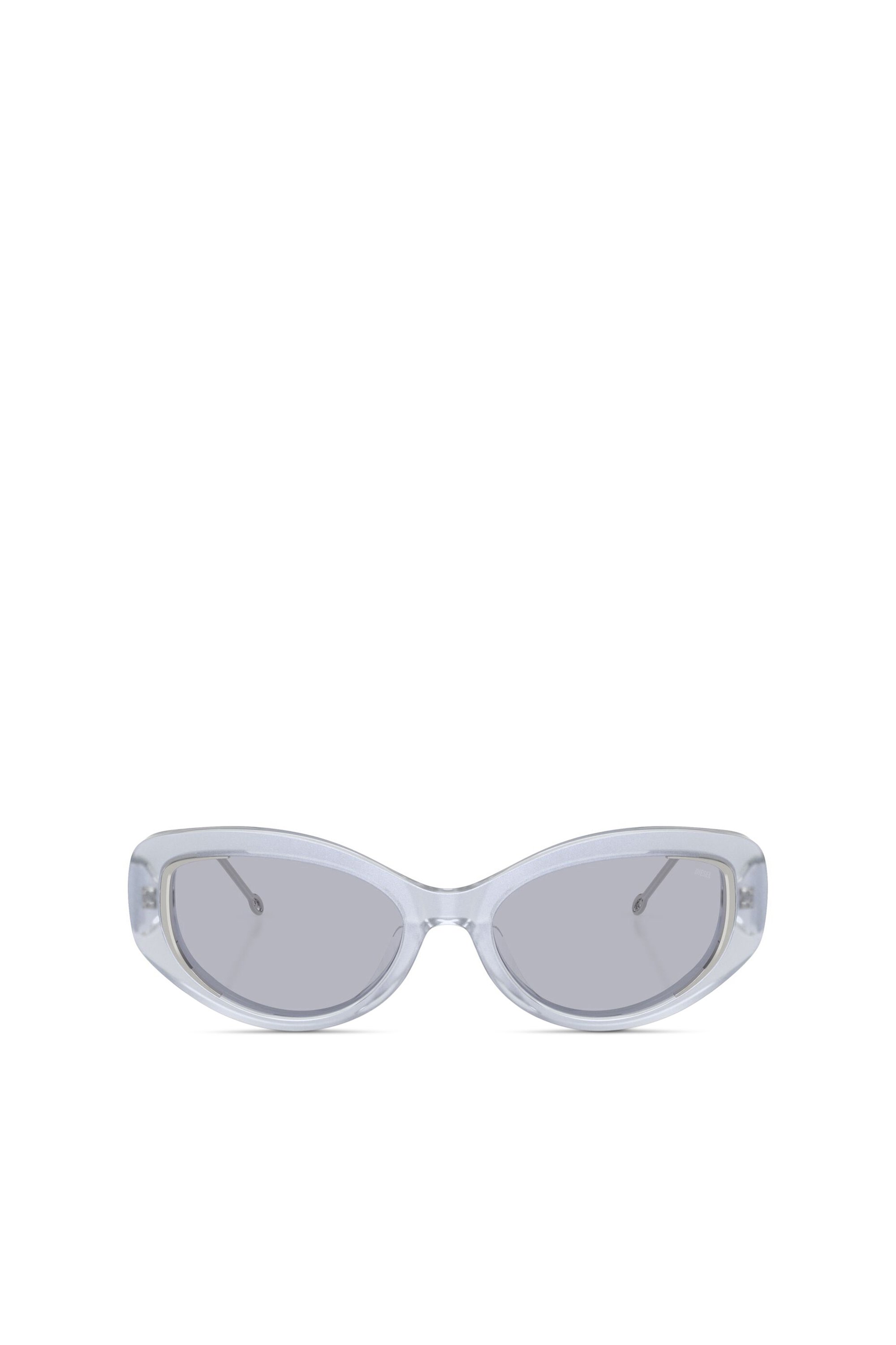 Diesel - 0DL2001 SIZE 54, Unisex's Cat-eye style sunglasses in Violet - 1