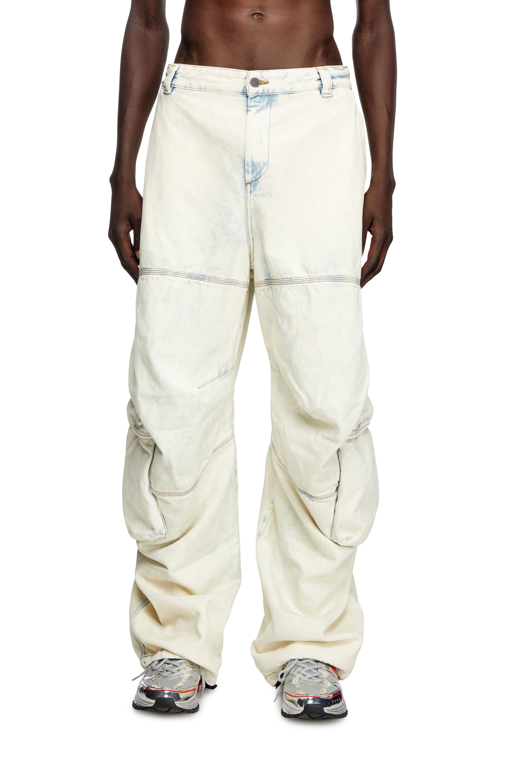 Diesel - Man Straight Jeans D-Arne 0CBCV, Light Blue - Image 1