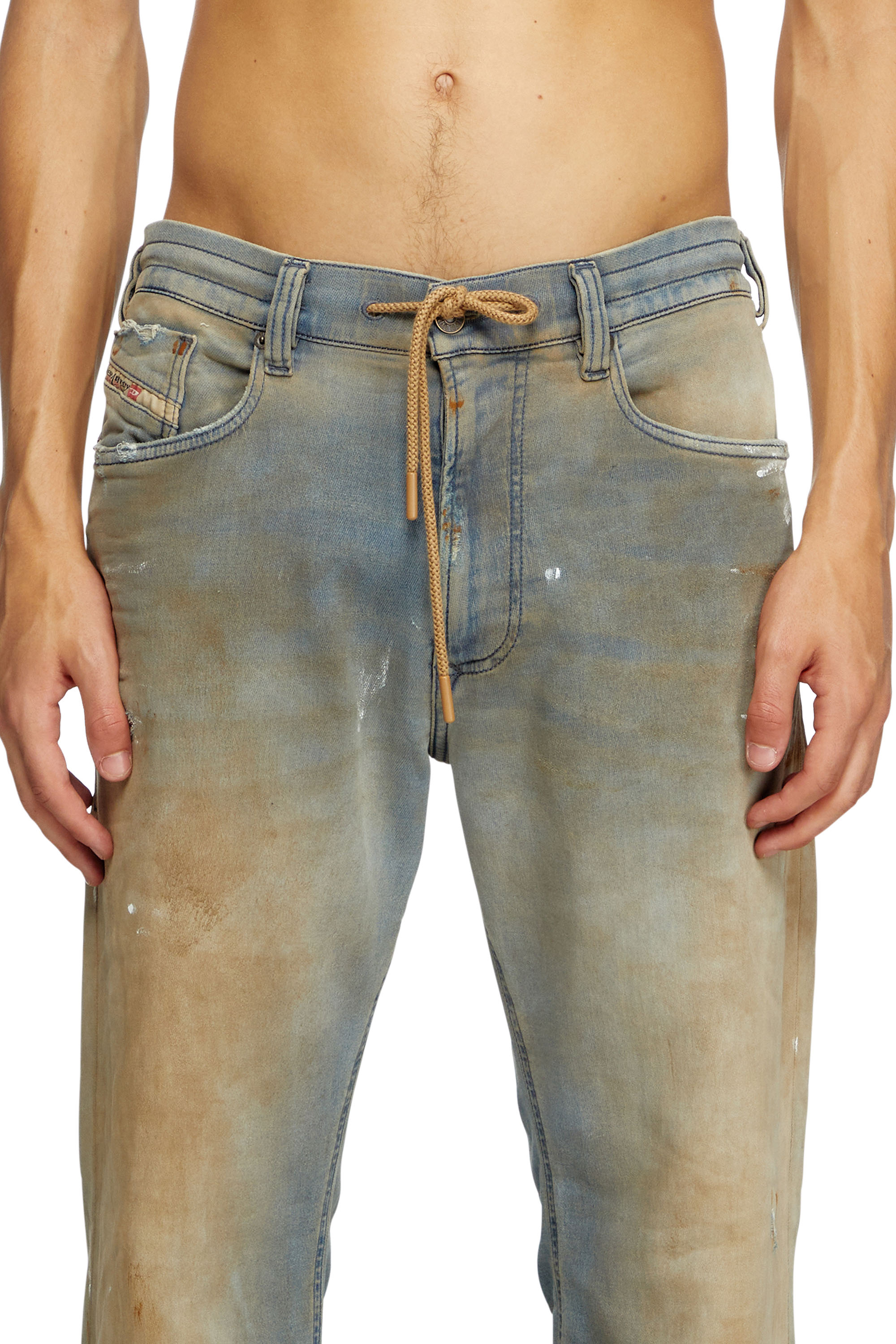 Diesel - Relaxed 2080 D-Reel Joggjeans® 068QL Hombre, Azul Claro - 5