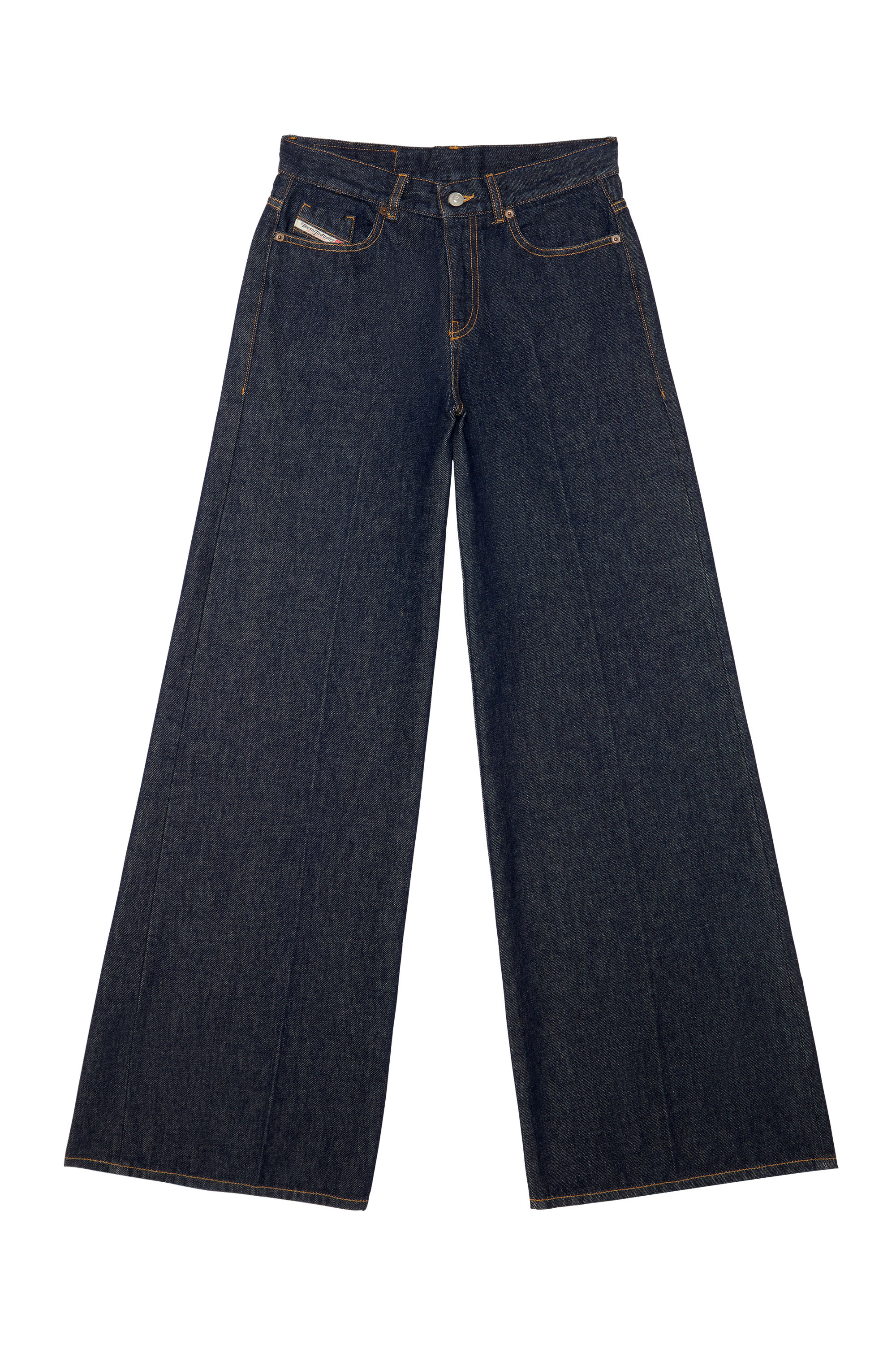 Diesel - 1978 Z9C02 Bootcut and Flare Jeans, Dark Blue - Image 1