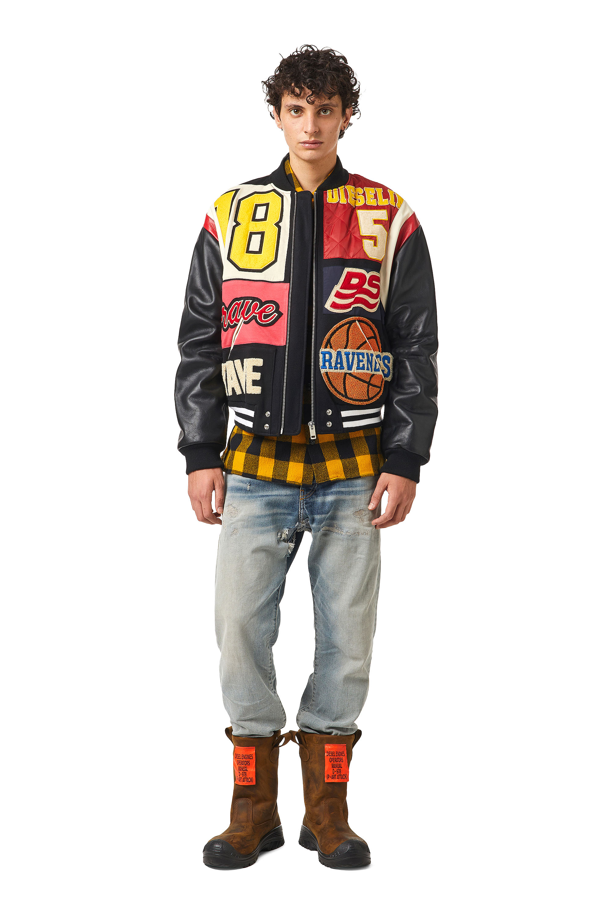 L-KEIR, Black/Red Diesel - L-KEIR, Black/Red - Image 1