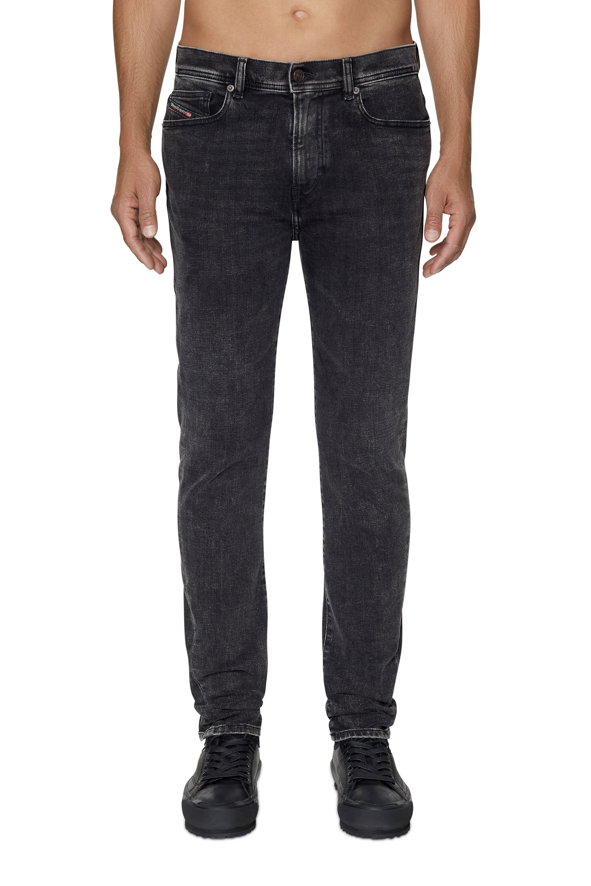 1983 09C22 Skinny Jeans, Black/Dark grey - Jeans