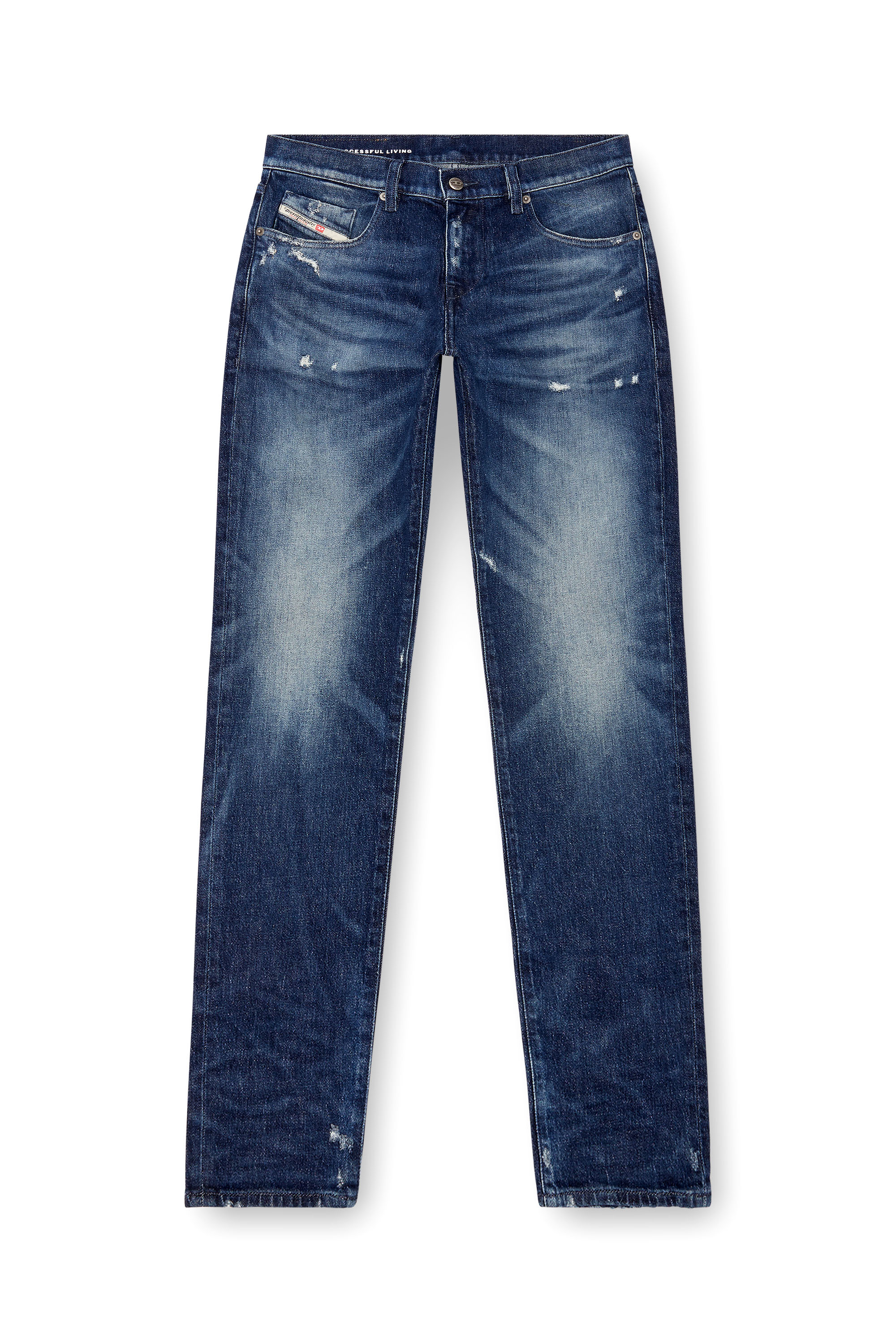 Diesel - Slim Jeans 2019 D-Strukt 09J56 Hombre, Azul Oscuro - 5